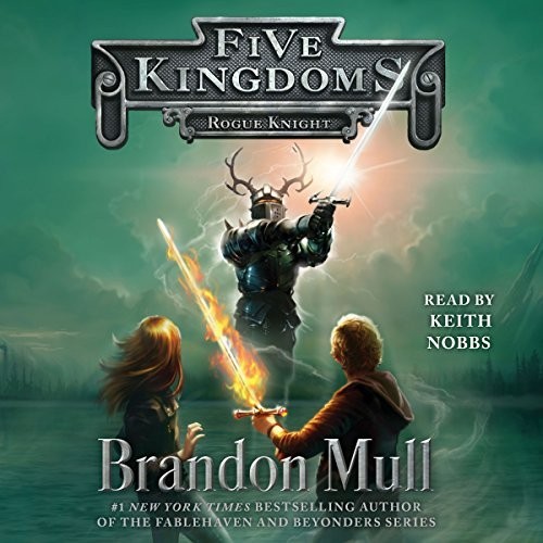 EXCELLENT FIVE KINGDOMS ROGUE KNIGHT VOL II AUDIOBOOK ON 11 CDS BRANDON MULL