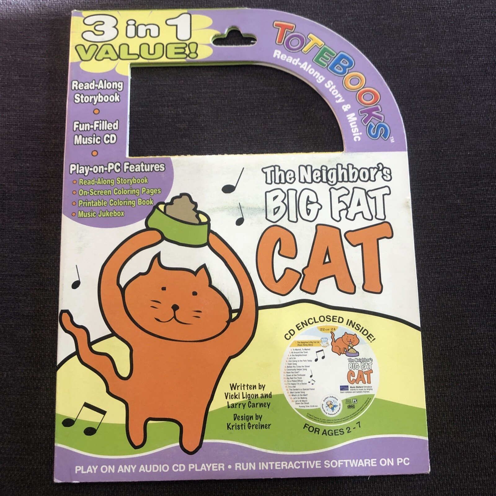 The Neighbor’s Big Fat Cat (Compact Disc)