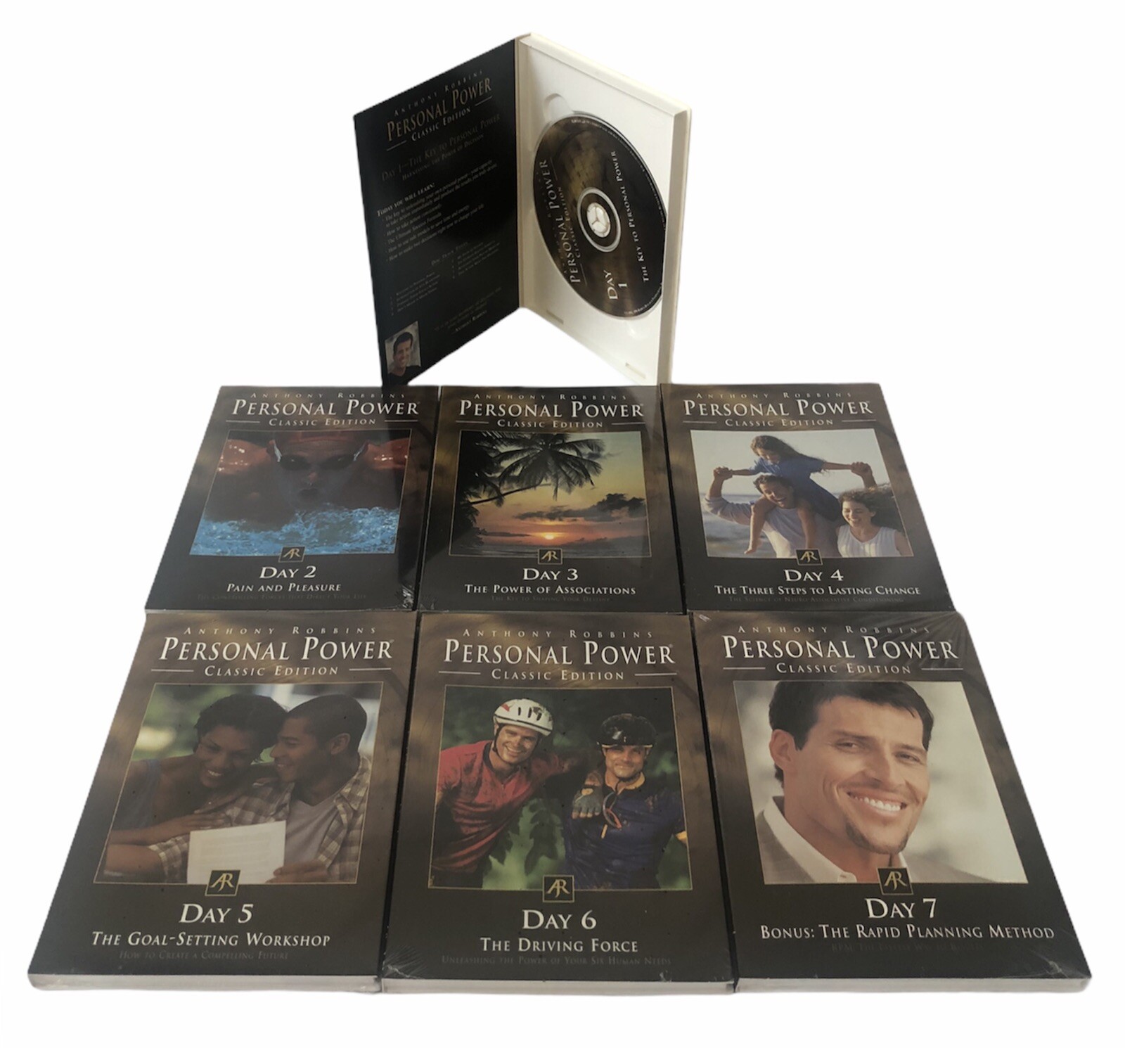 Personal Power Classic Edition 7 Day DVD Set Anthony Tony Robbins 1996