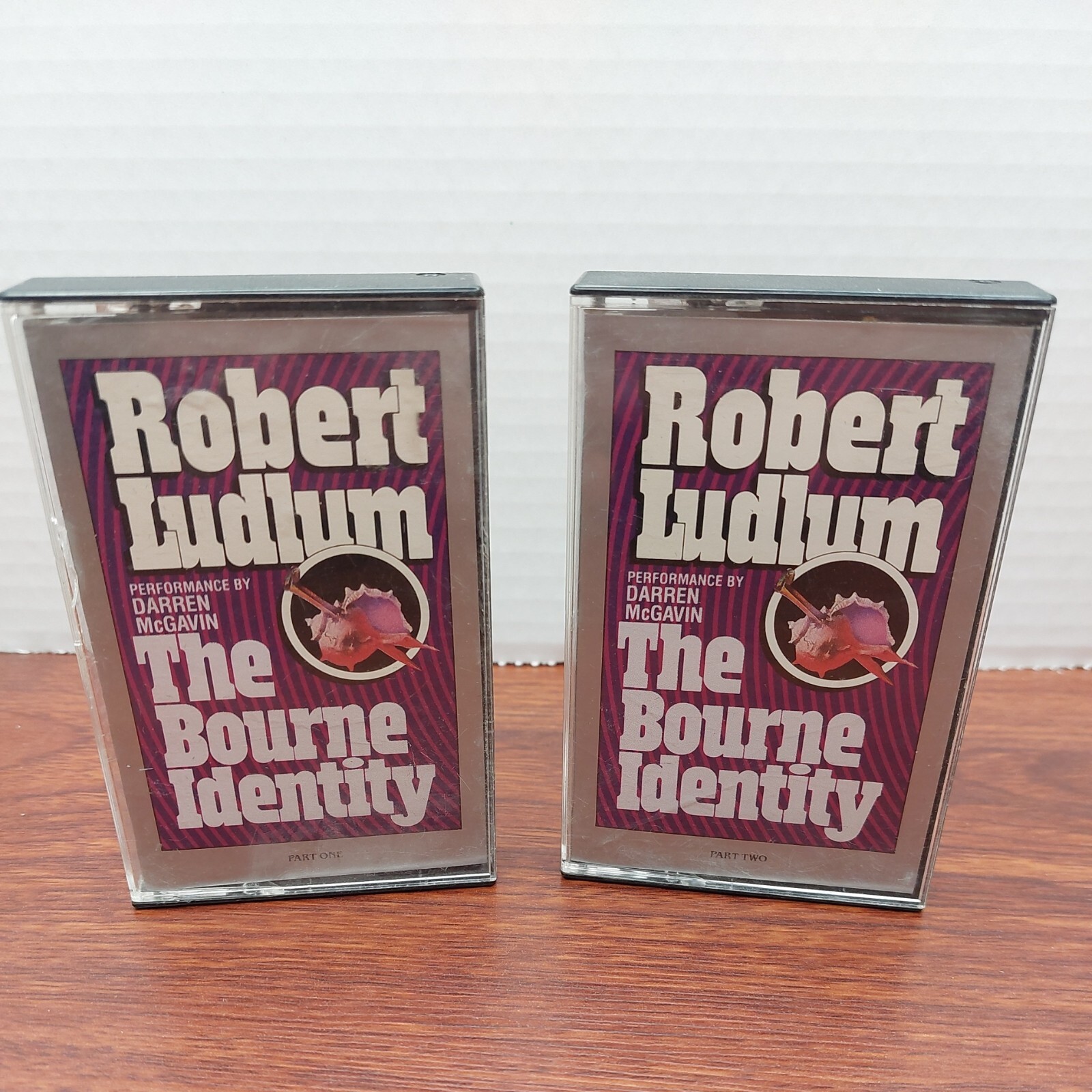 Robert Ludlum The Bourne Identity Bantam Audio Cassette 2 Tapes Set