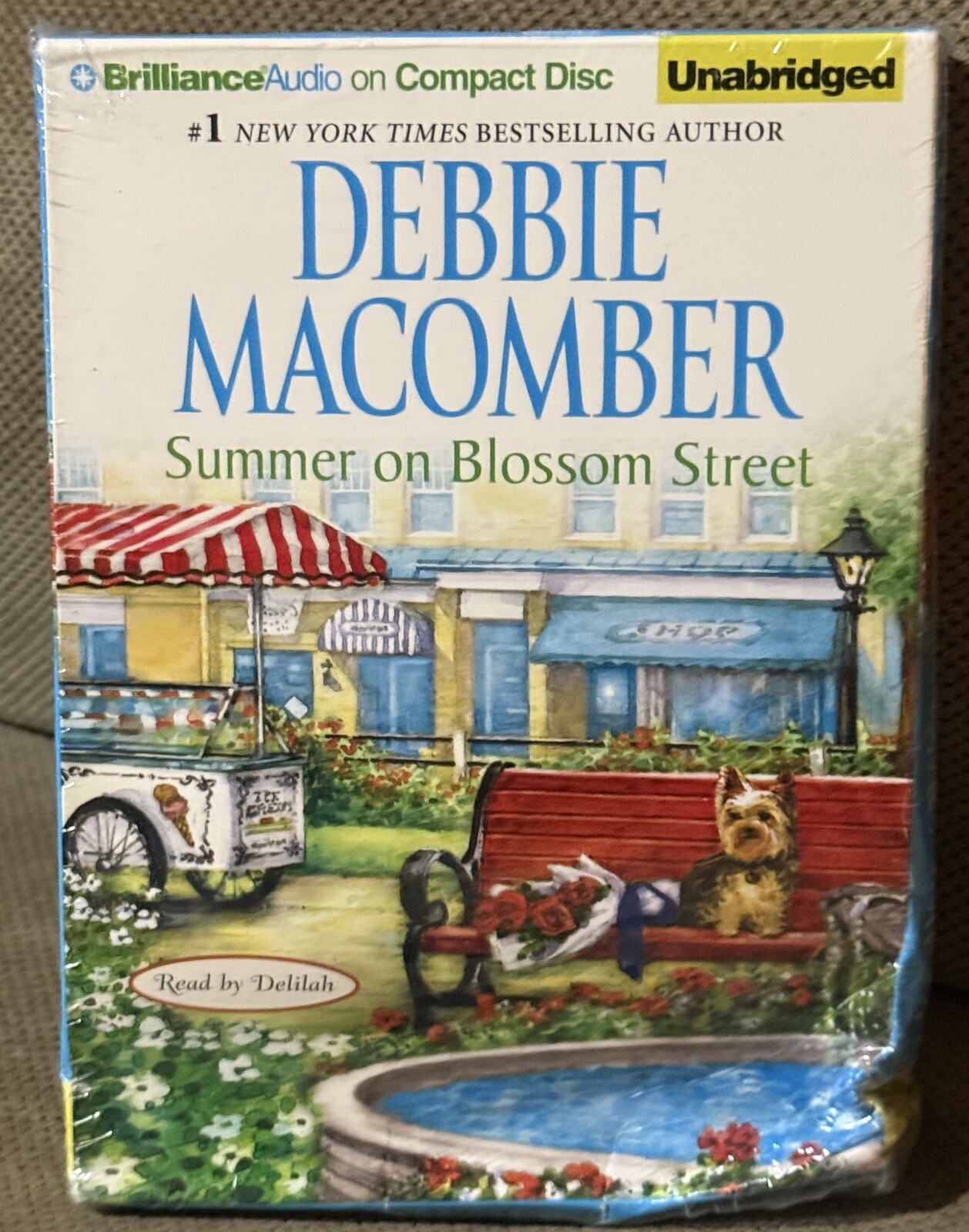 Summer on Blossom Street [Audiobook CD] Debbie MaComber — 9781423305279 * NEW *