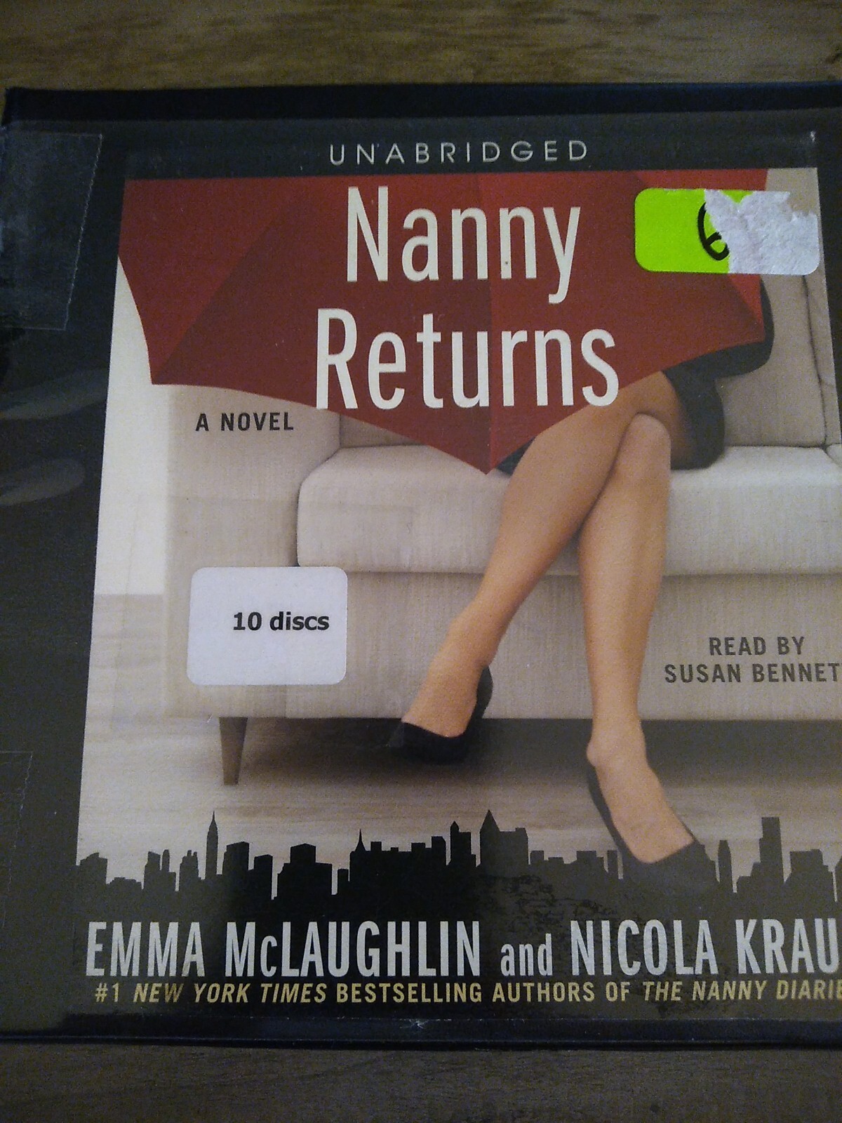 Nanny Returns Unabridged By Emma McLaughlin And Nicola Krause Audiobook 10 Cds