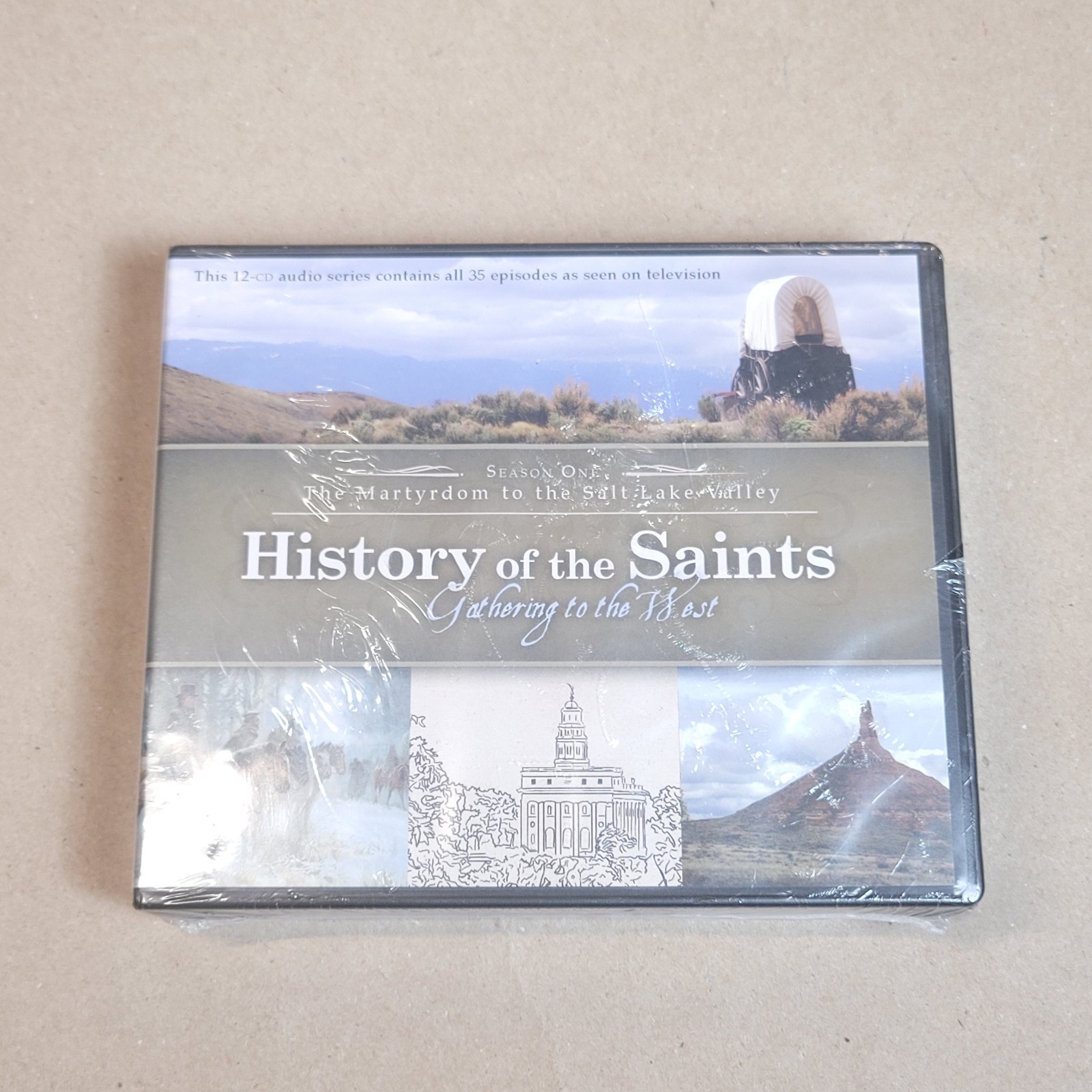 History of the Saints Season 1: Gathering To The West Audio 12 CD Set 35 Episode