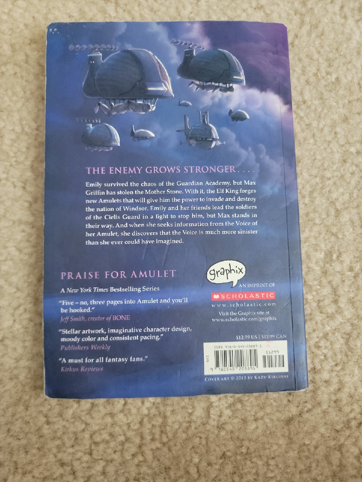 Prince of the Elves (Amulet #5) — Paperback By Kibuishi, Kazu — GOOD