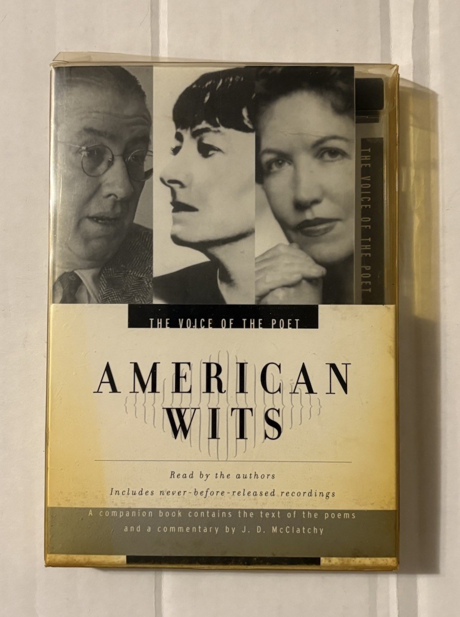 American Wits Voice of the Poet CD Dorothy Parker Ogden Nash Phyllis McGinley