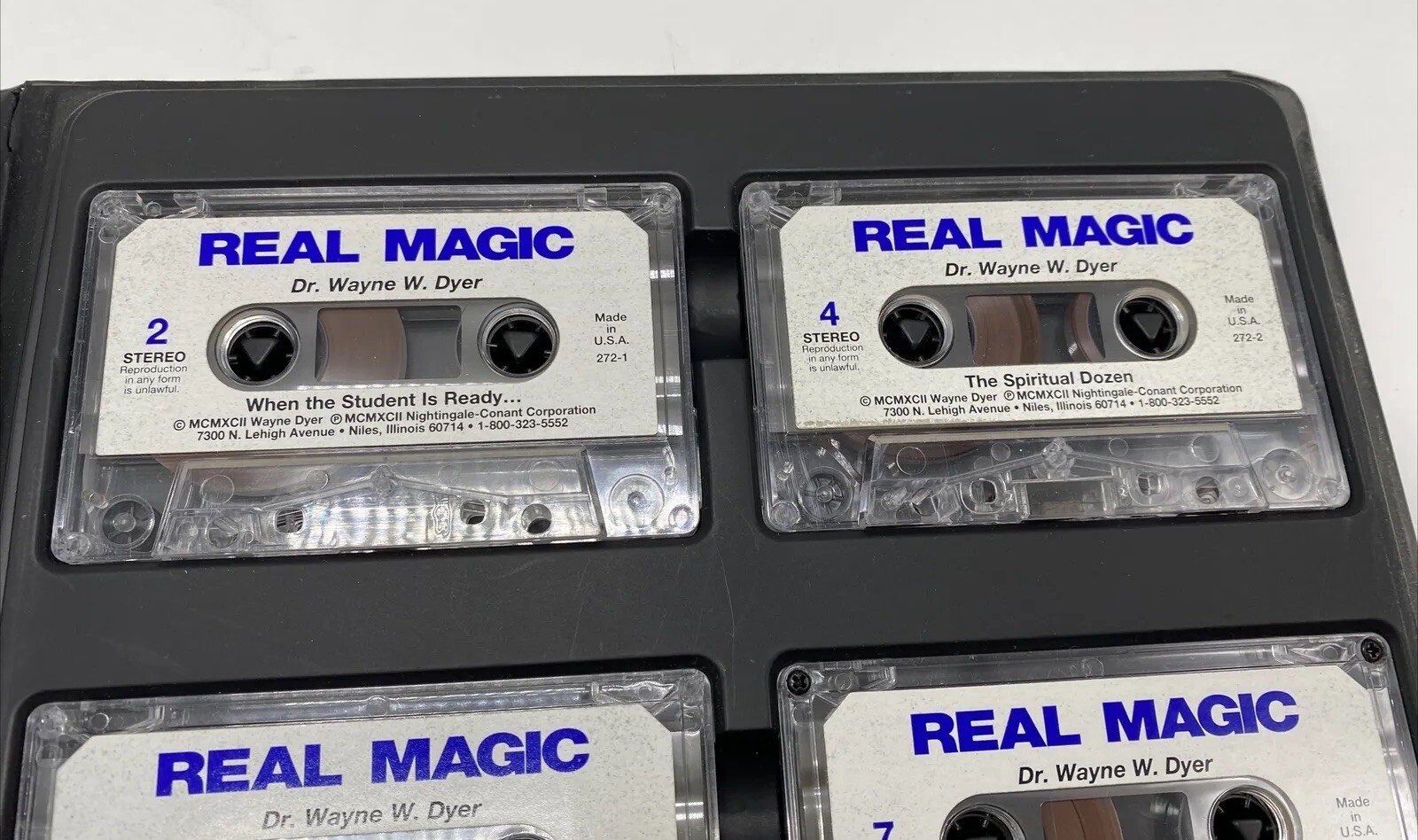 Dr. Wayne Dyer Real Magic Making Miracles in All Areas of Your Life 6 Cassettes