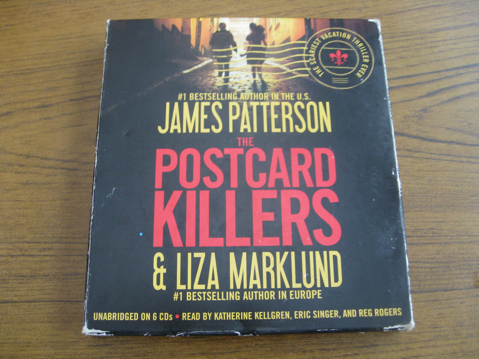 The Postcard Killers by James Patterson & Liza Marklund Unabridged CD Audiobook