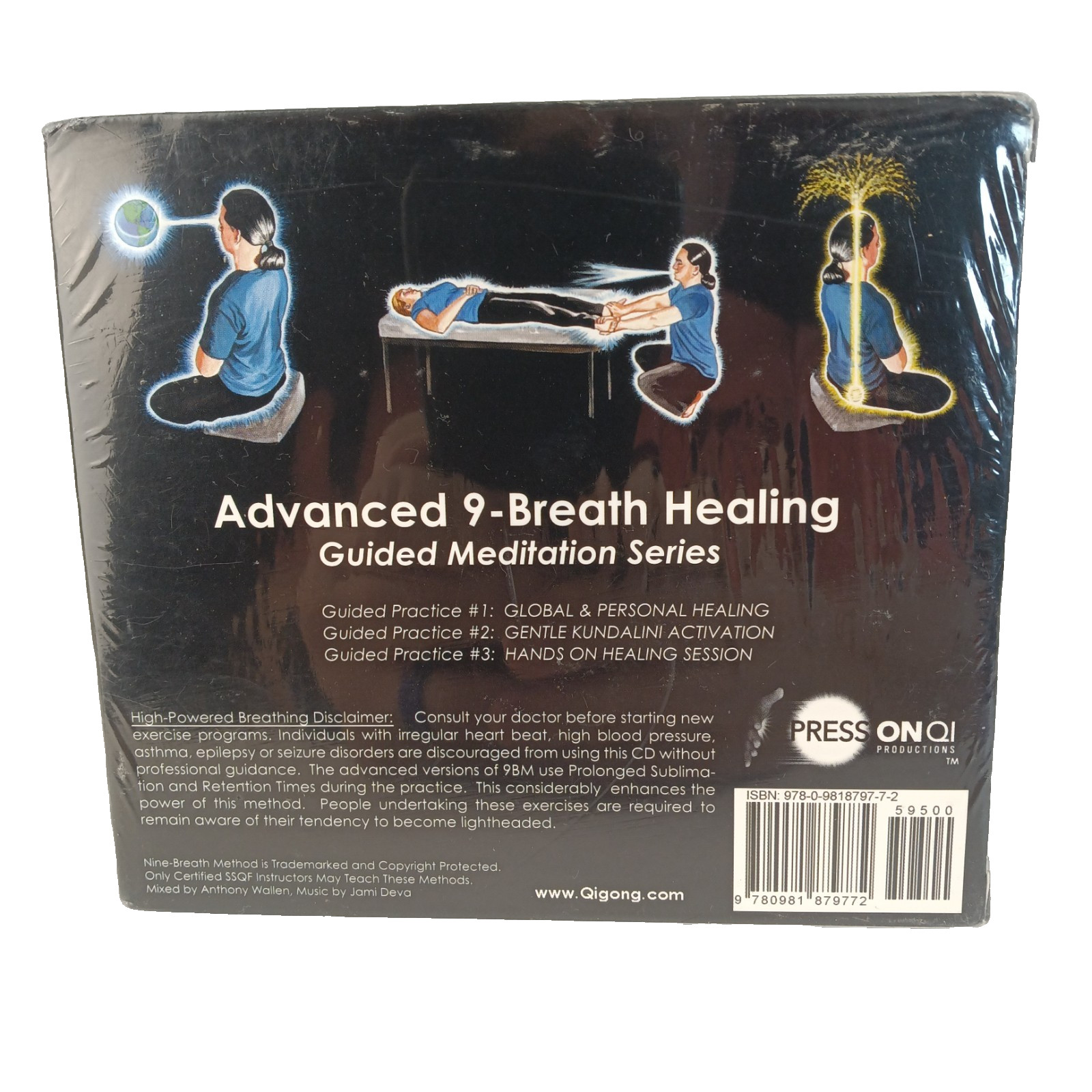 Advanced 9-Breath Guided Meditation 6-CD Box Set Jeff Primack