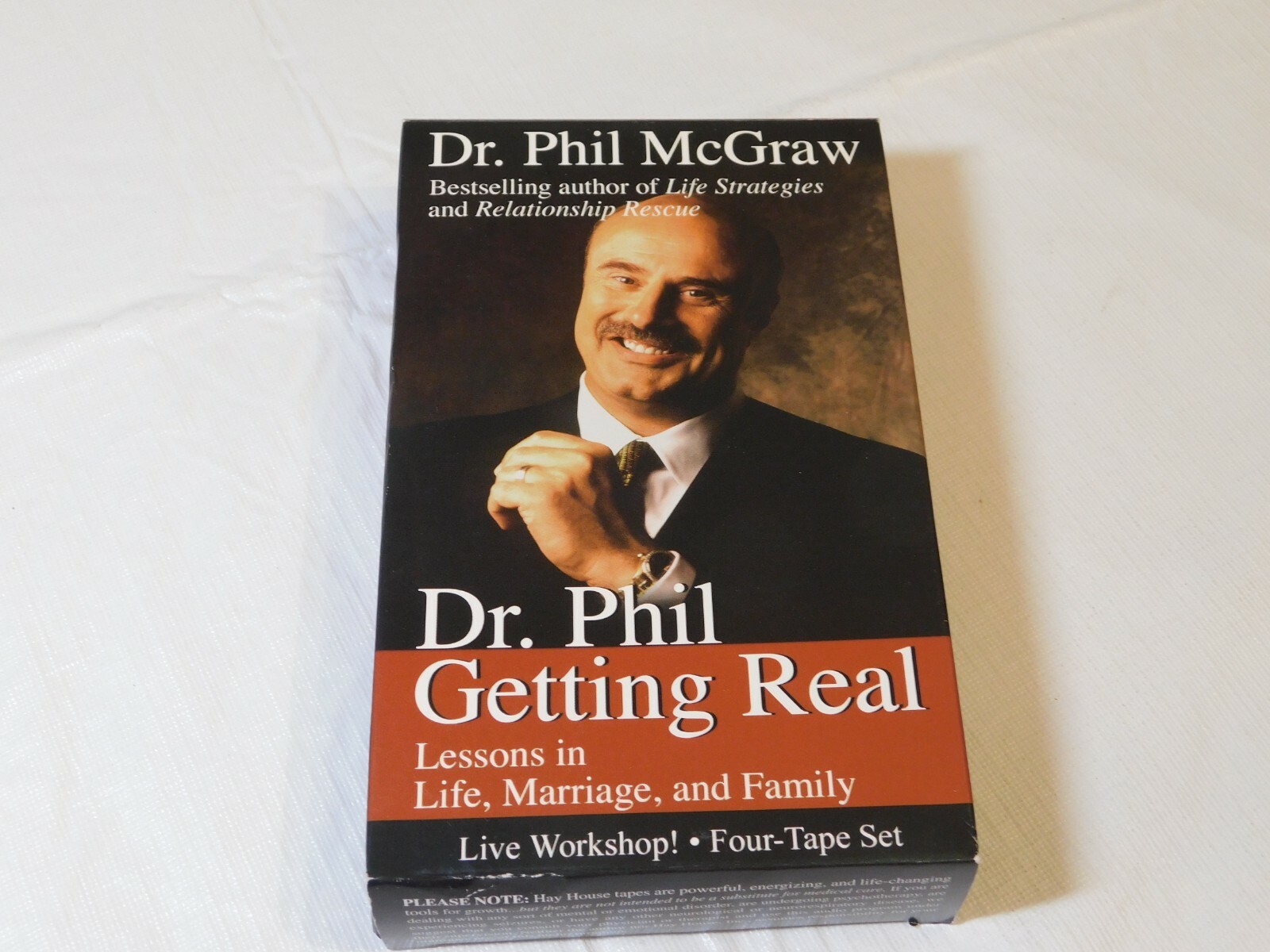 Dr. Phil Getting Real: Lessons in Life, Marriage, and Family Four Cassette Tapes