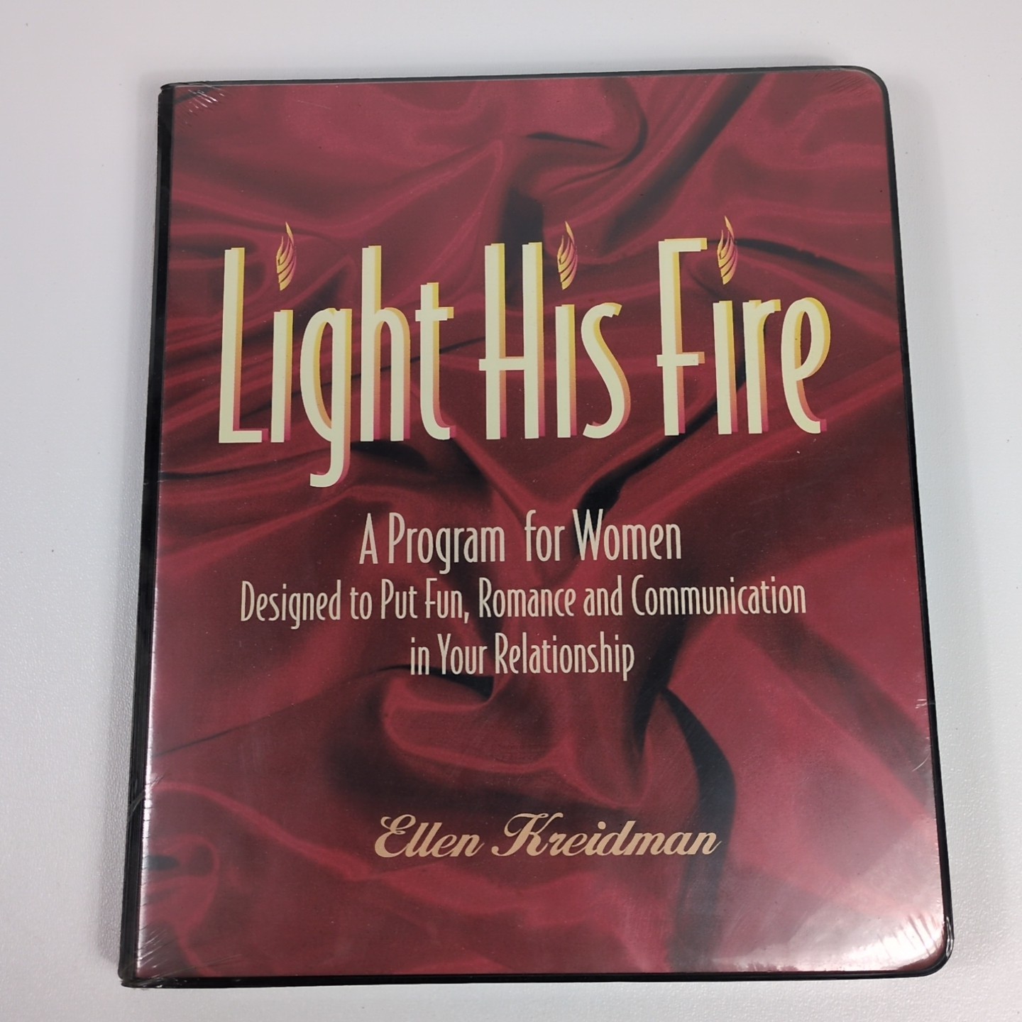 LIGHT HIS FIRE Cassettes & Workbook by Ellen Kreidman + Light Her Fire Workbook