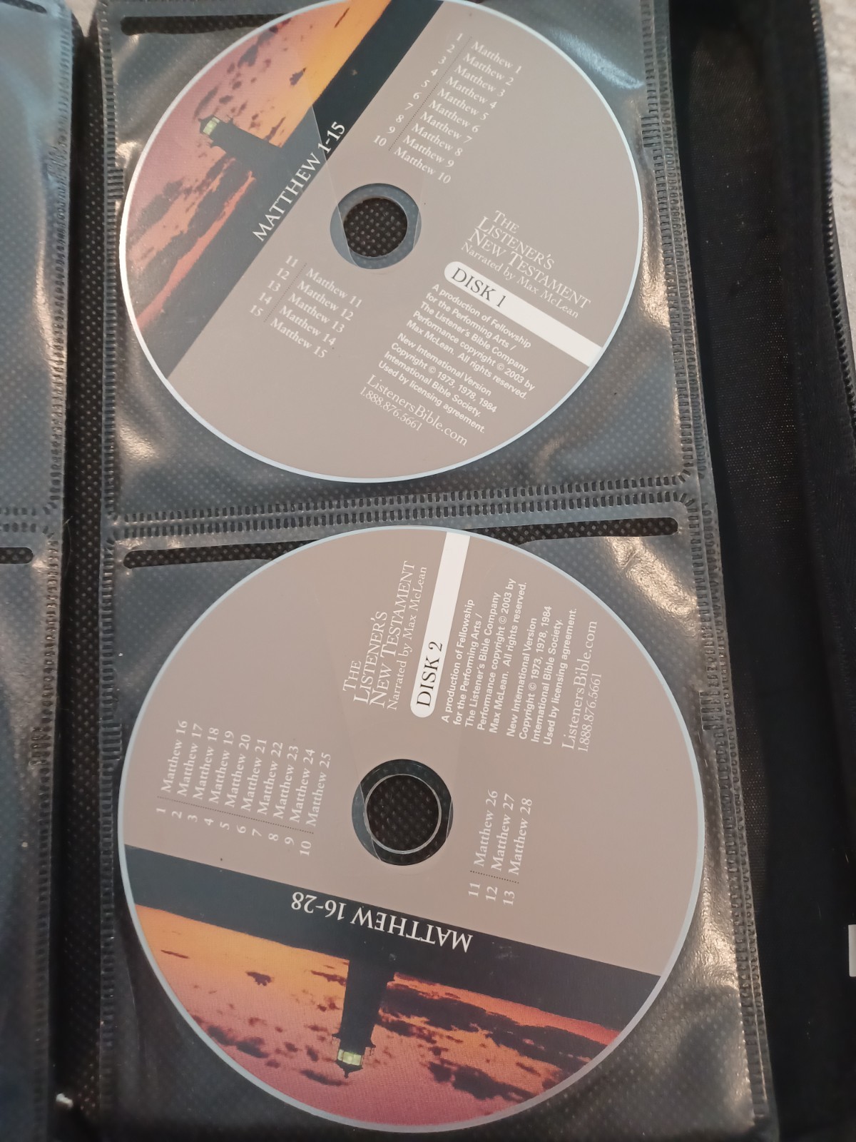 THE LISTENERS BIBLE CD SET