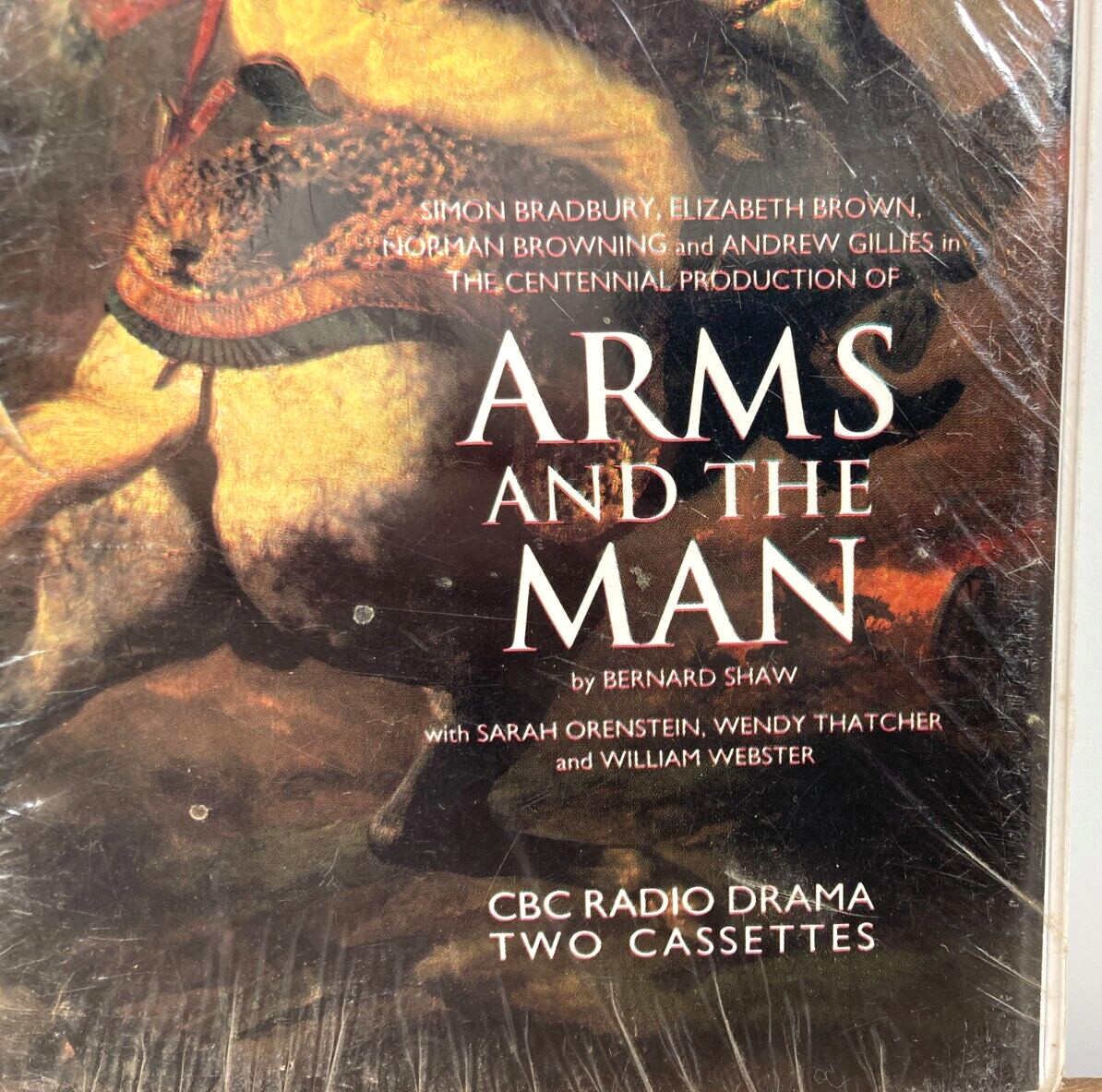 Arms And The Man George Bernard Shaw Festival CBC Radio Drama Audio Cassette New