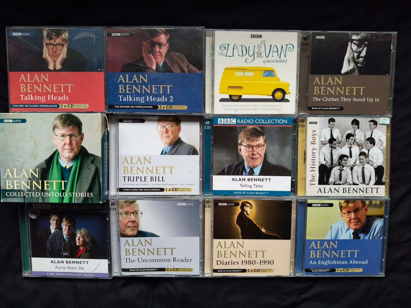 ALAN BENNETT — 15 X AUDIOBOOKS — INC THE UNCOMMON READER