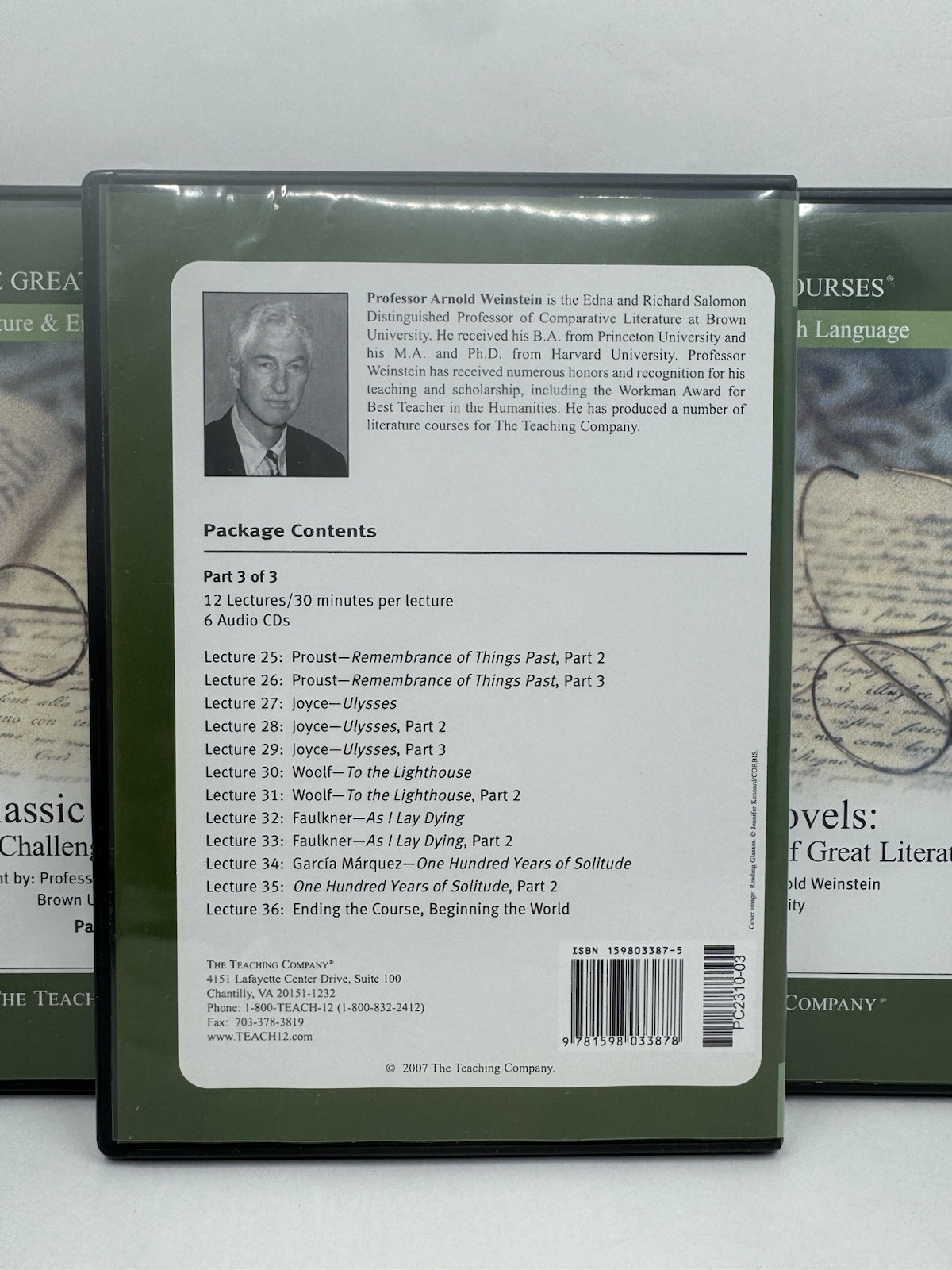 Classic Novels : Meeting the Challenge of Great Literature (18 CDs & Guidebook)