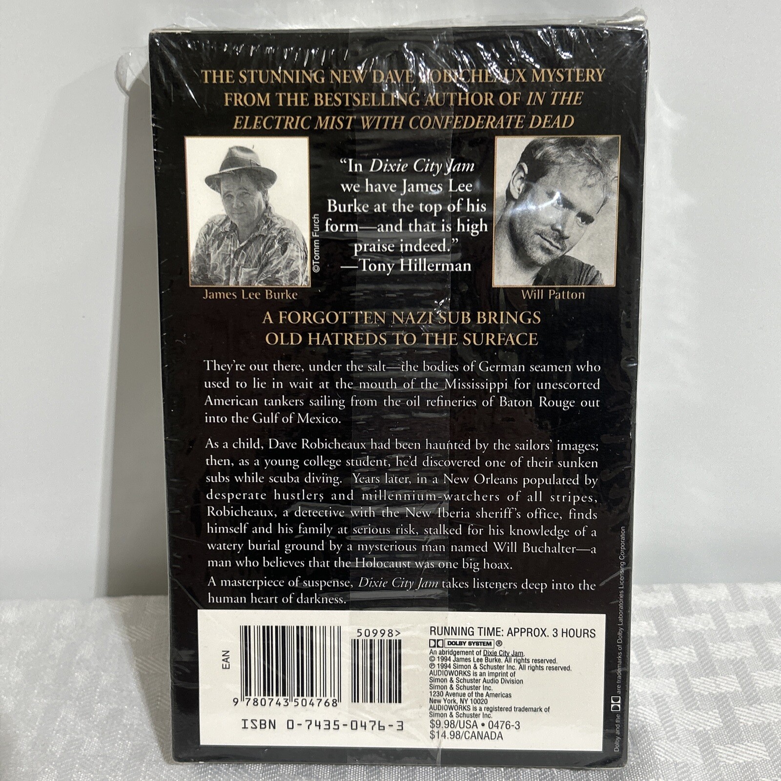 Dave Robicheaux Ser.: Dixie City Jam by James Lee Burke (2001, Audio…