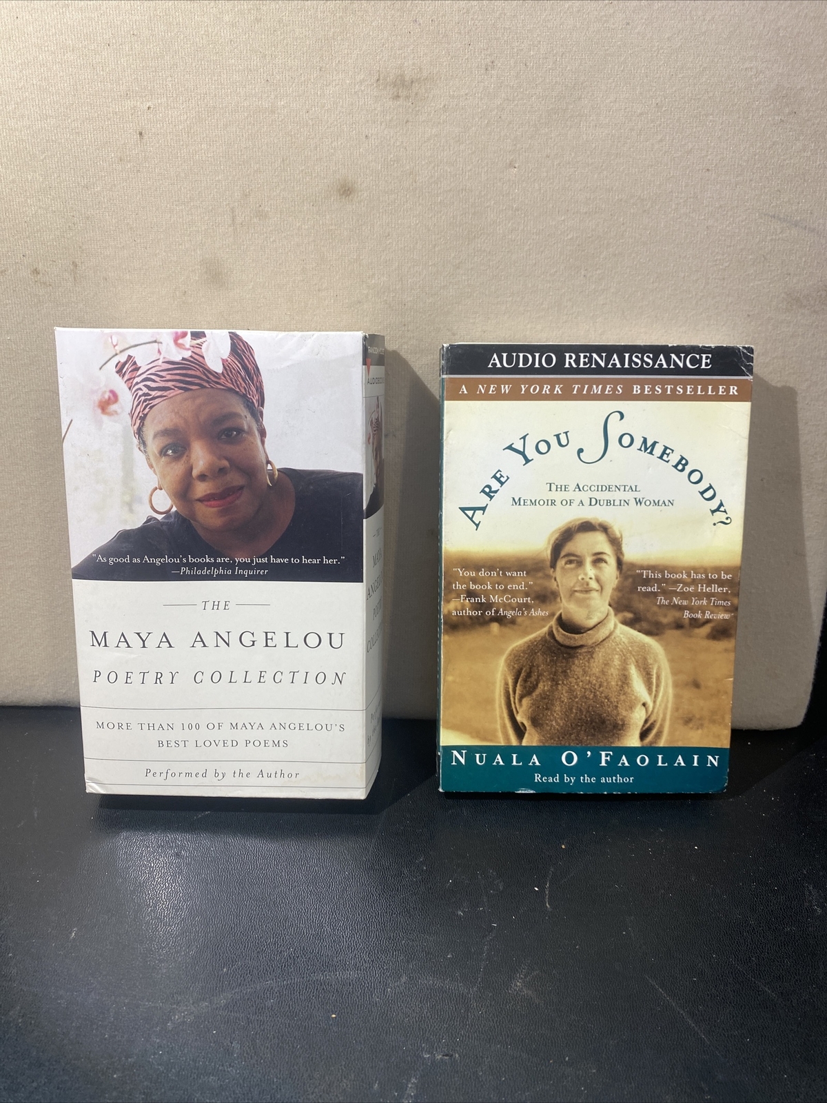 THE MAYA ANGELOU POETRY COLLECTION, BOXED SET & Are You Somebody Audio Cassette