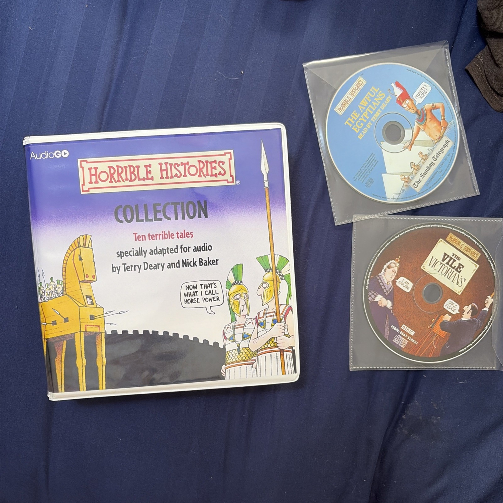 Horrible Histories Ten Terrible Tales CD Collection Box Set 10 CD’s