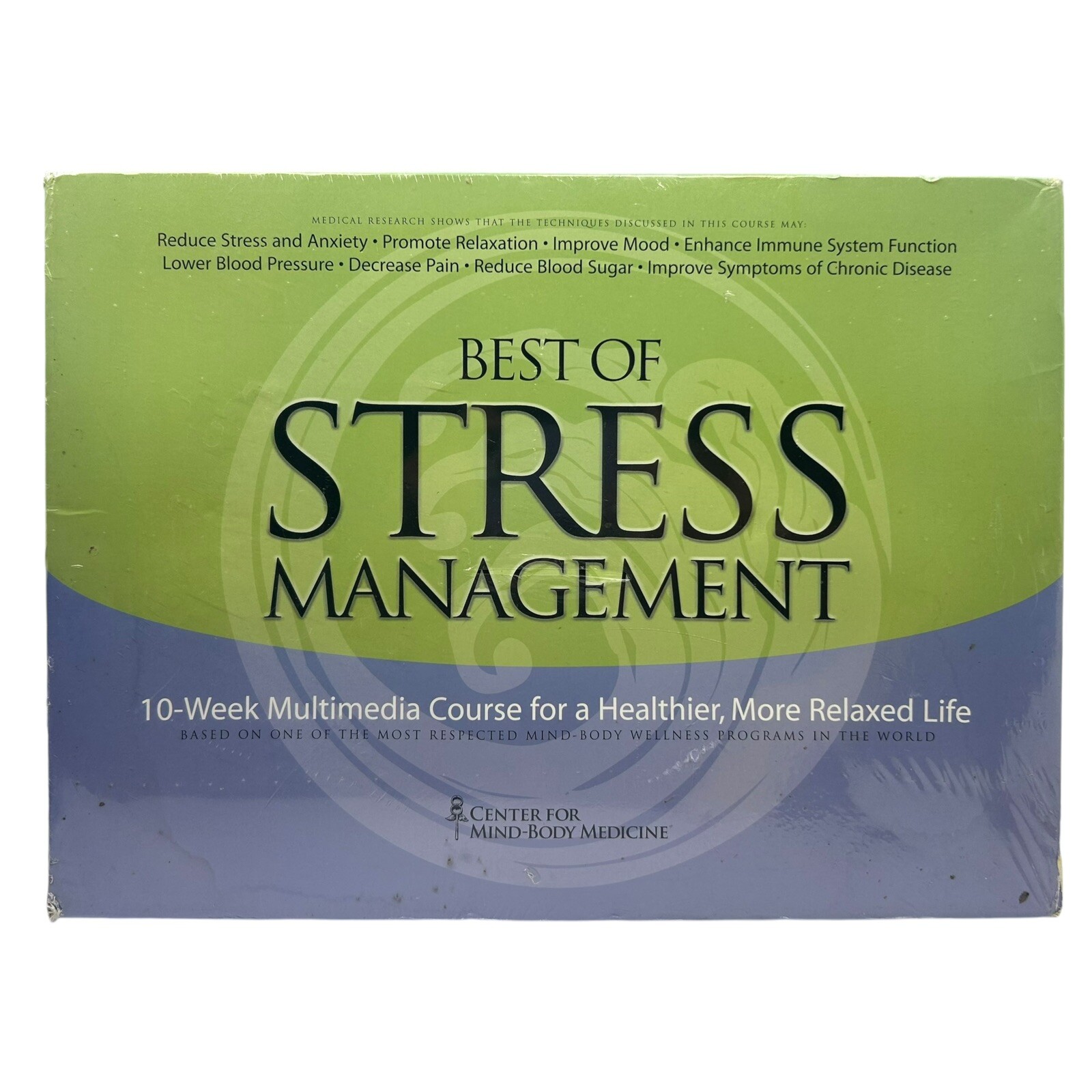 Best Of Stress Management Complete Multimedia Course w/ Biofeedback Monitor