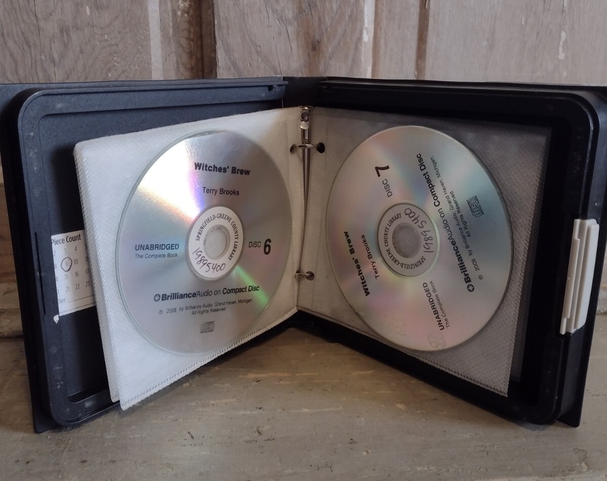 WITCHES BREW TERRY BROOKS AudioBook Cd Brillance Audio Unbridged Library Edition