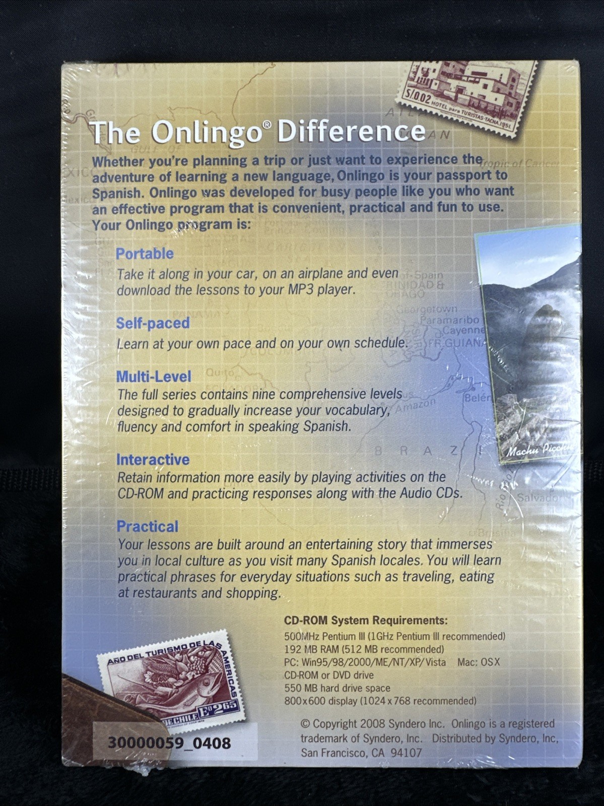 ONLINGO Spanish Level 2 Audio CD’s & CD-ROM