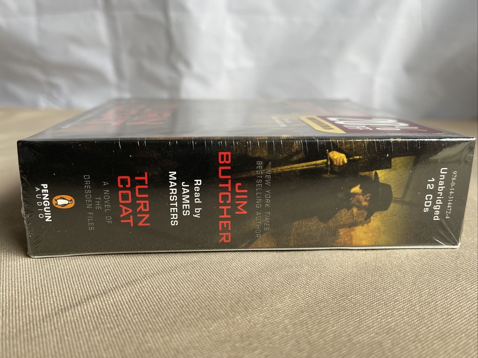 Turn Coat Unabridged 12 CD (The Dresden Files) By Jim Butch New In Box Seal