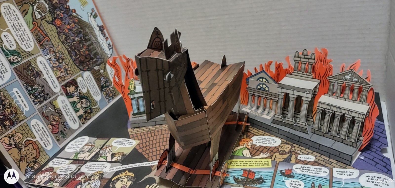 THE ODYSSEY: A POP-UP BOOK By Sam Ita FIRST EDITION 2011 *RARE!