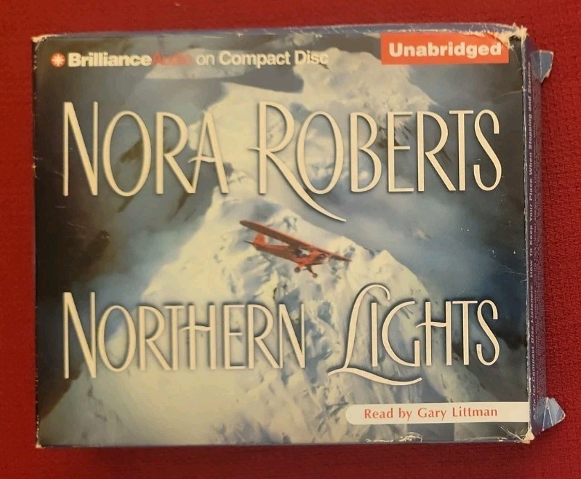 Nora Roberts 4 Audiobook CD Lot Northern Lights, Red Lily, Savor The Moment, Etc
