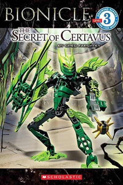 The Secret of Certavus (Bionicle Growing Reader, Level 3) — Paperback — GOOD