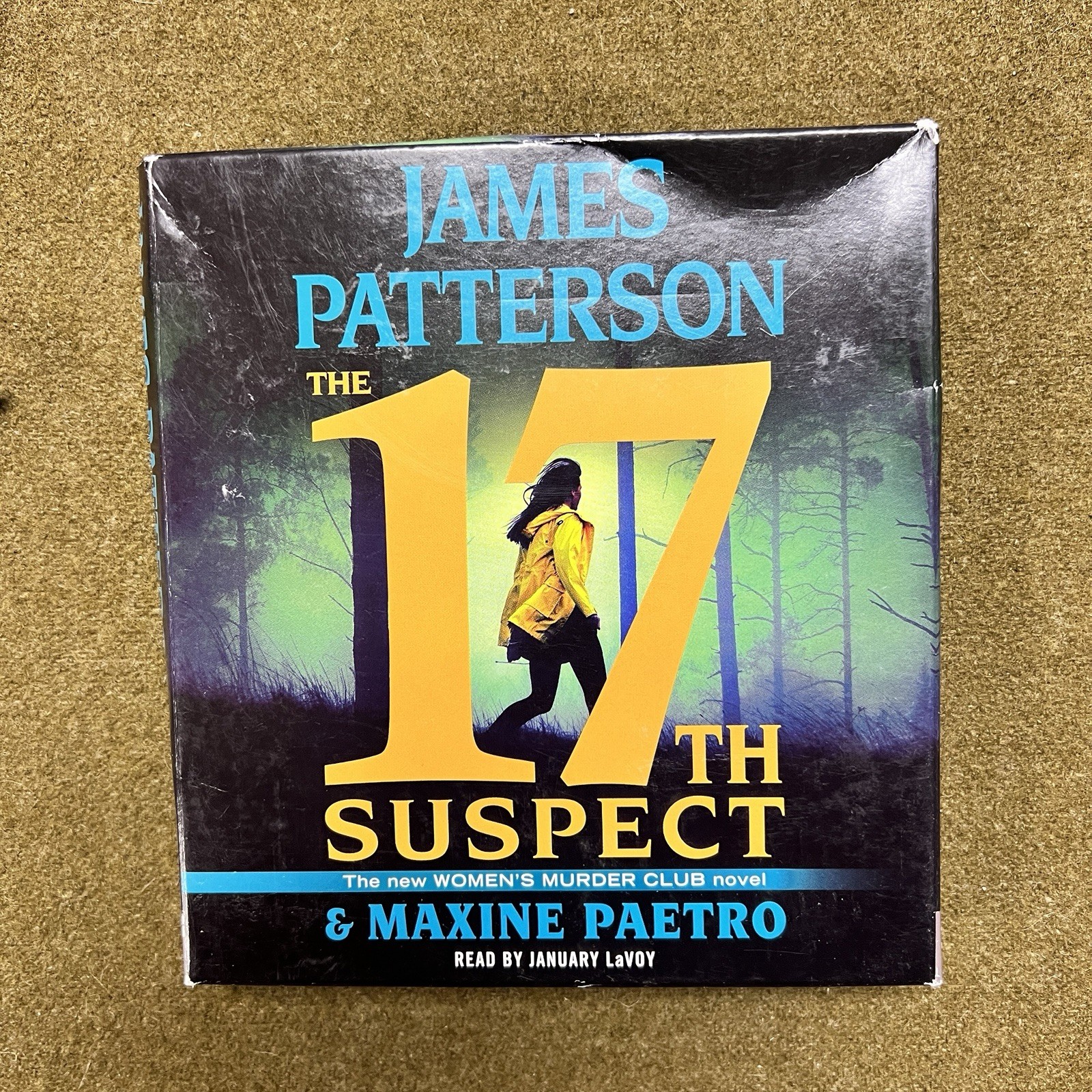 Women’s Murder Club Series 17th Suspect by James Patterson CD Audiobook