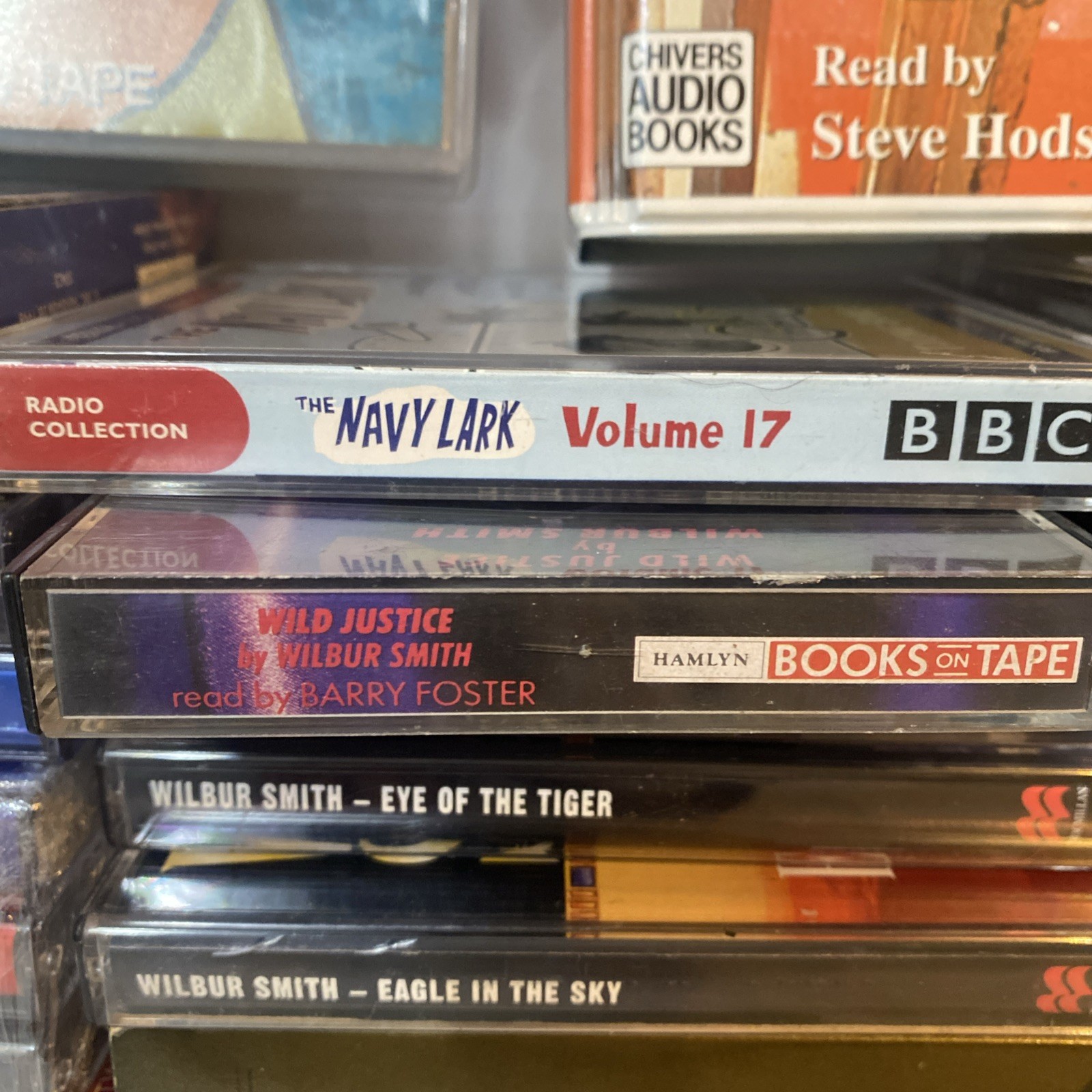 Audiobook Joblot / Bundle Cassette Tape Talking Books Mixed Genres Singles /Sets