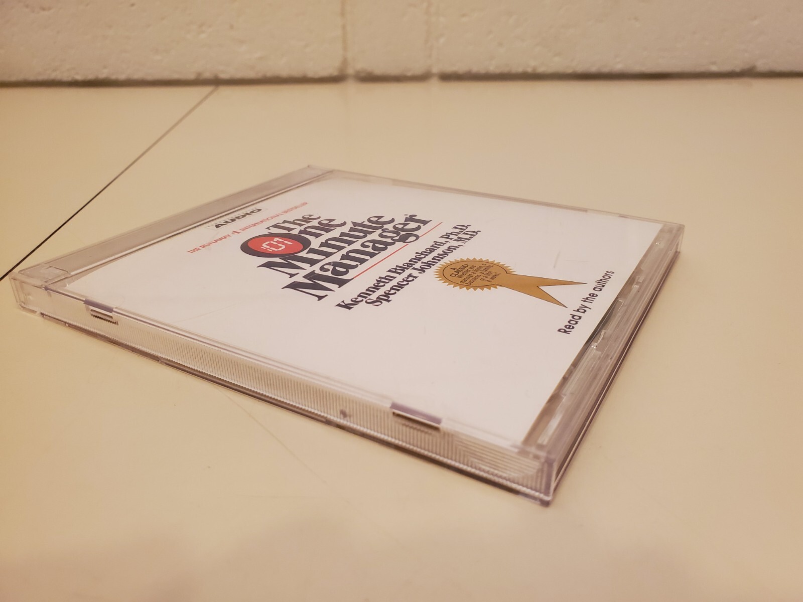 THE ONE MINUTE MANAGER AUDIO BOOK 2x CD 1994 Kenneth Blanchard & Spencer Johnson