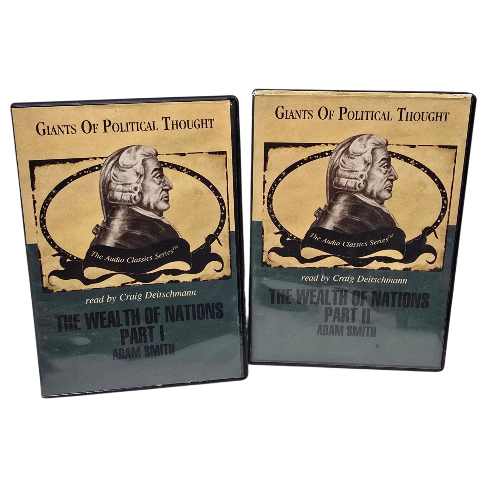 Giants of Political Thought:The Wealth of Nations Part I & II Audio Classics CD