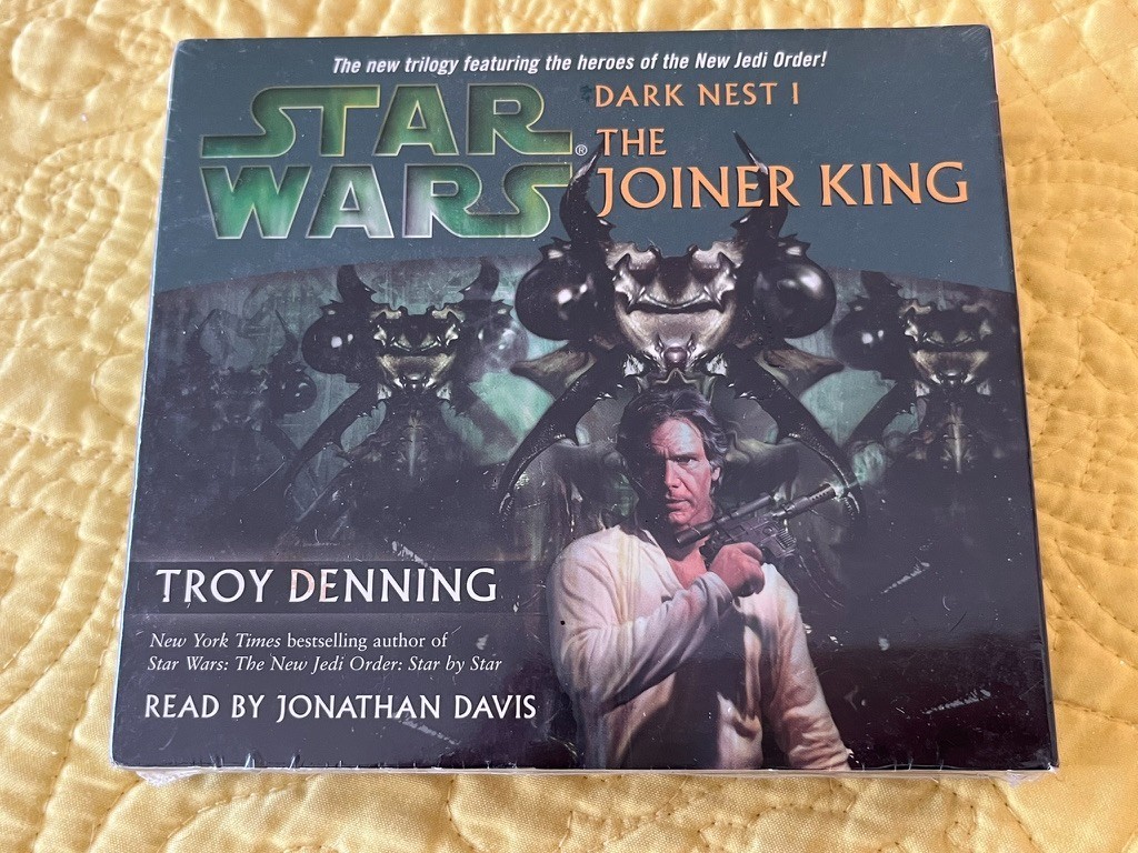 CD Audiobook Star Wars: Dark Nest 1: The Joiner King 2005 4 x CDs card slipcover