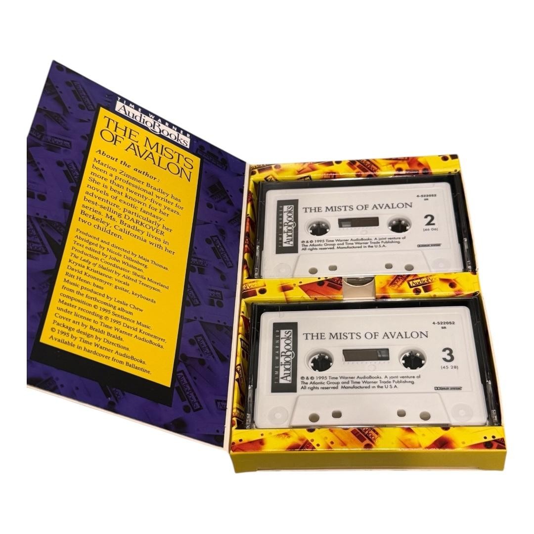 Marion Zimmer Bradley The Mists of Avalon 2 Audio Cassettes Natasha Richardson