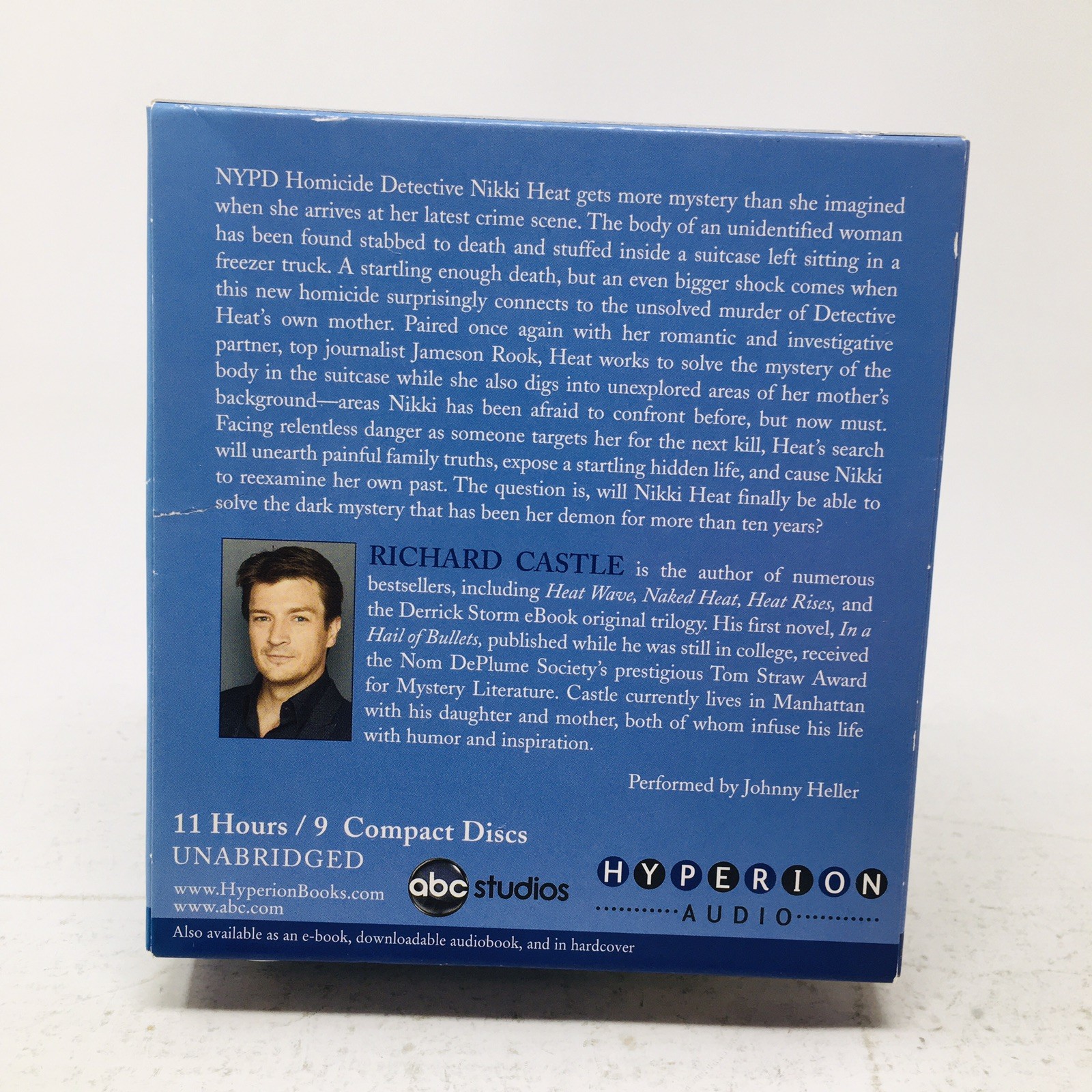 Lot 5 Richard Castle Unabridged CD Audio Books Frozen Heat Rises Naked Driving