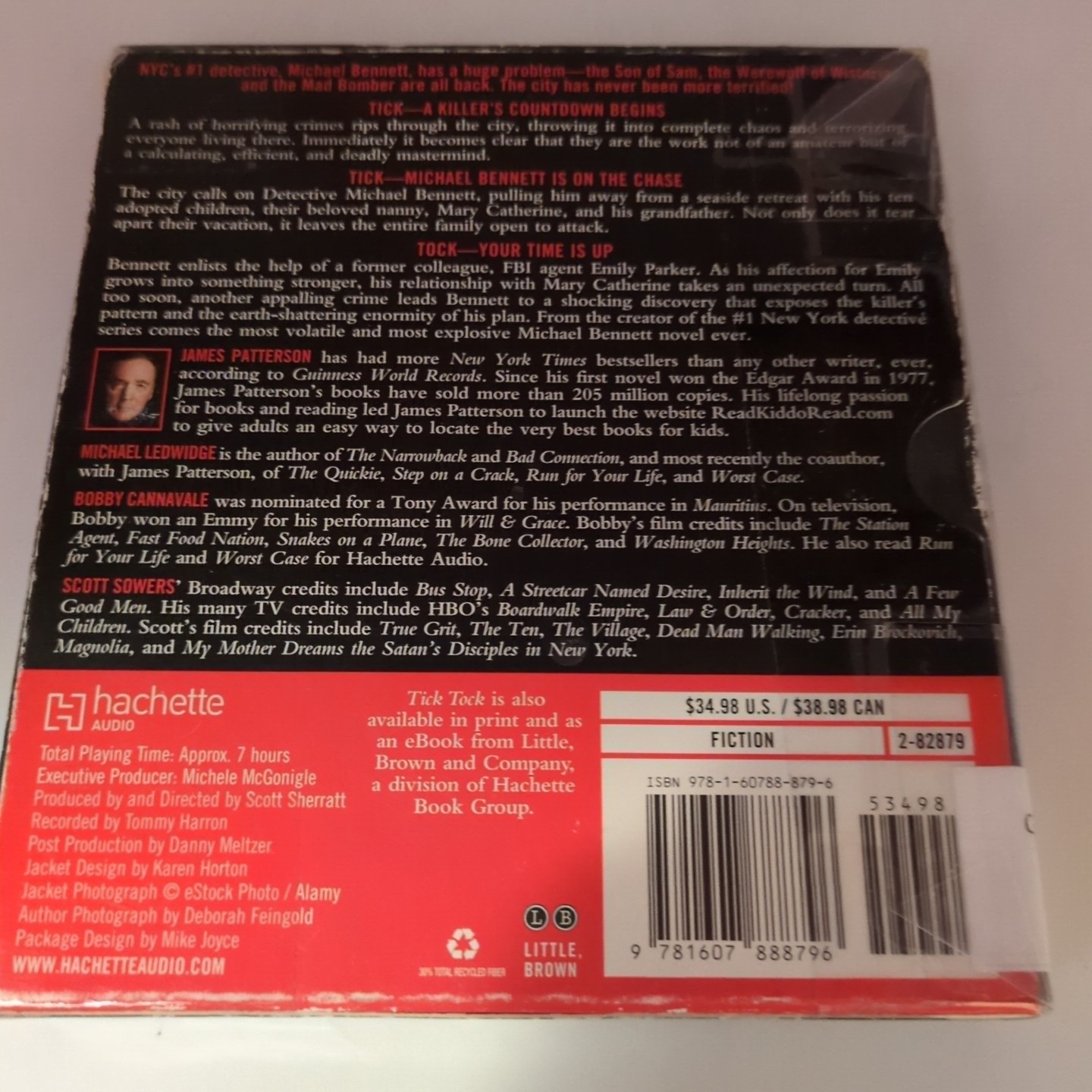 Audio Books CD James Patterson Crime Mystery Novels Lot of 4 Fiction Unabridged