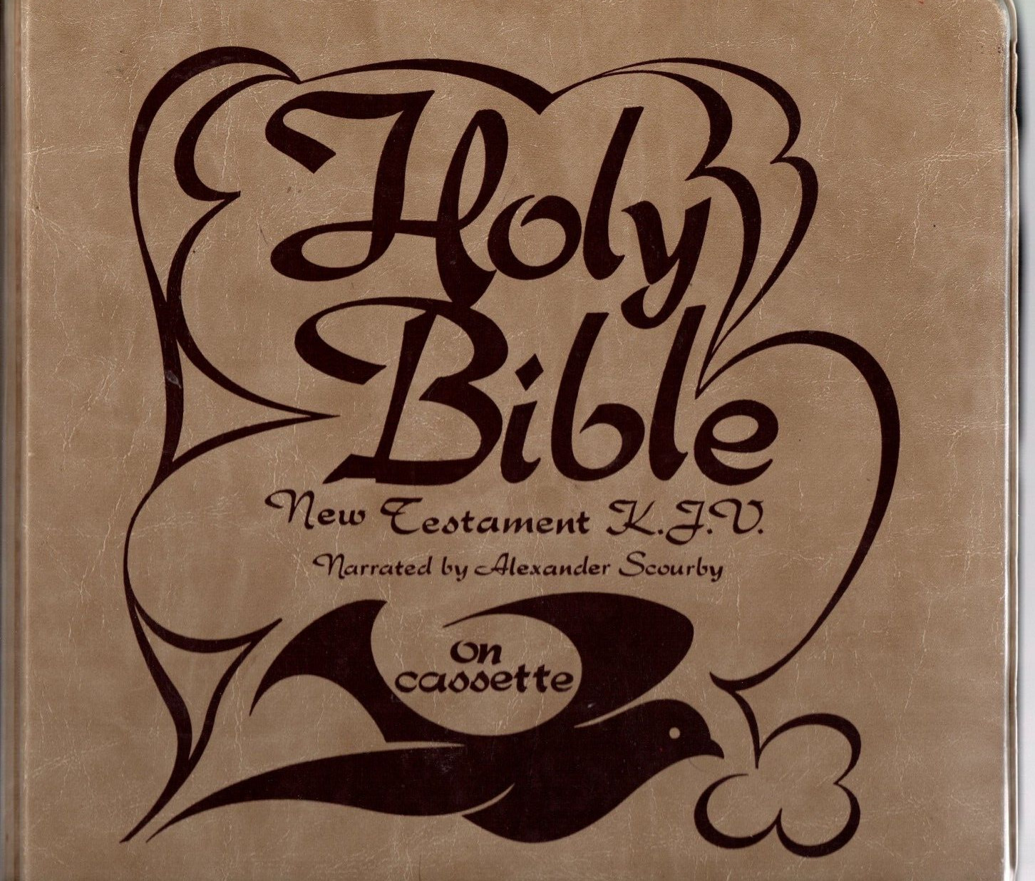 Holy Bible on Cassette New Testament King James Version Alexander Scourby