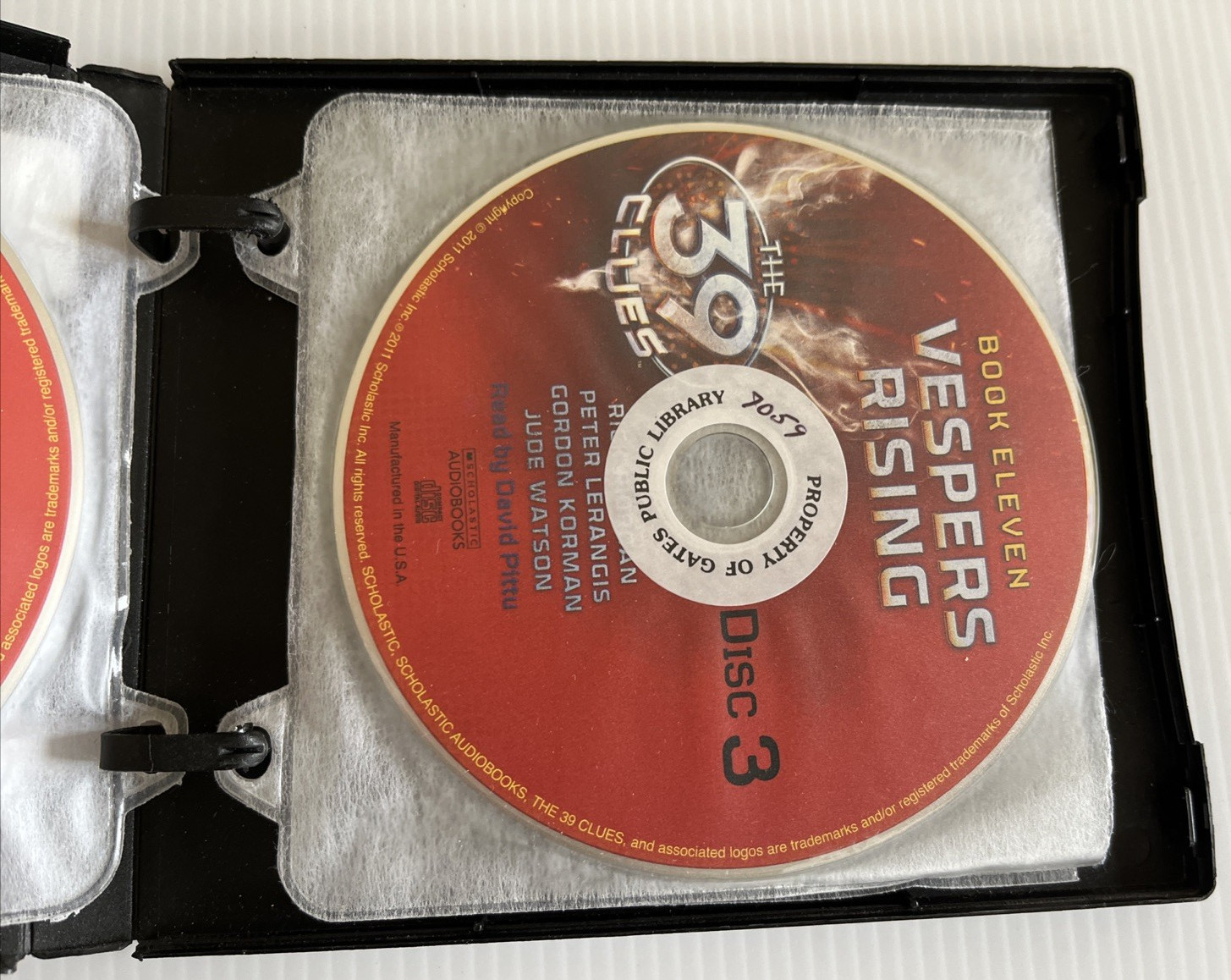 The 39 Clues: Cahills vs. Vespers Book Series (6 CDs) Book #11 Audio CD Ex-Lib