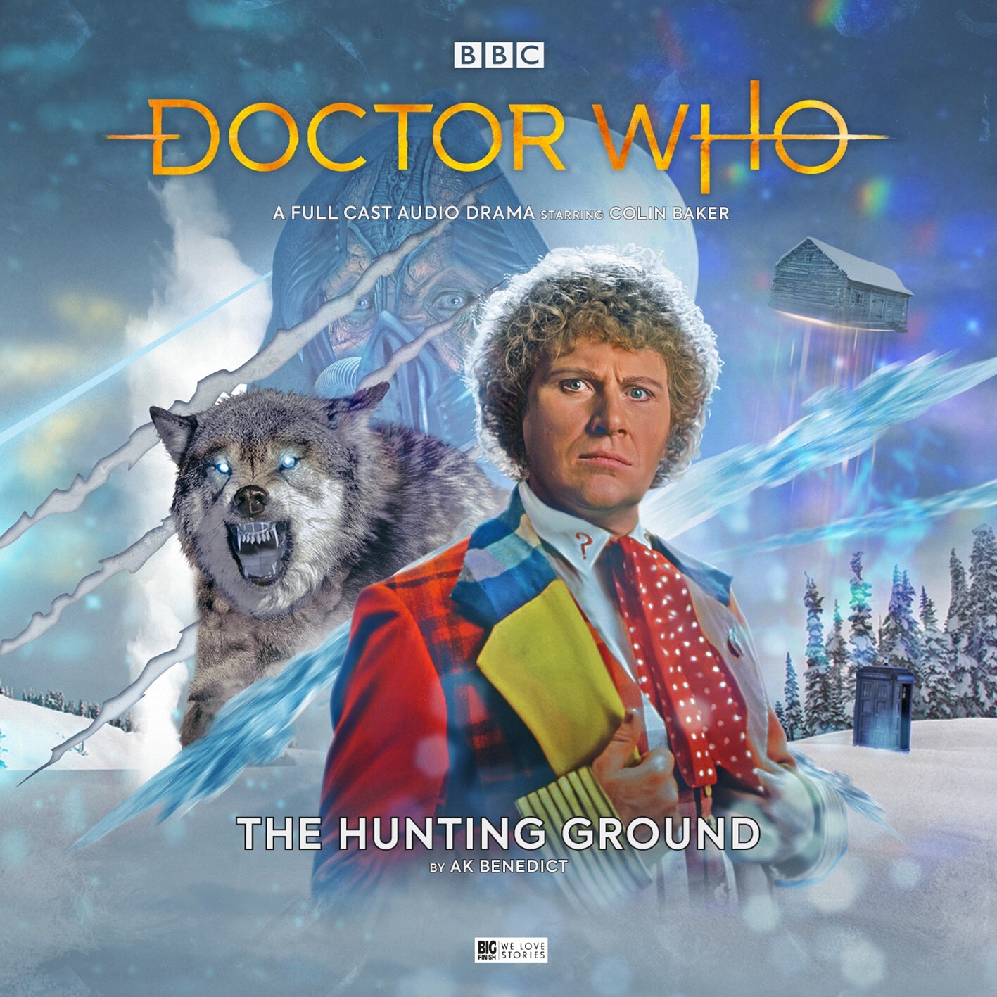 Doctor Who: The Hunting Ground (2-CD) Big Finish 246 Colin Baker Sixth 6th