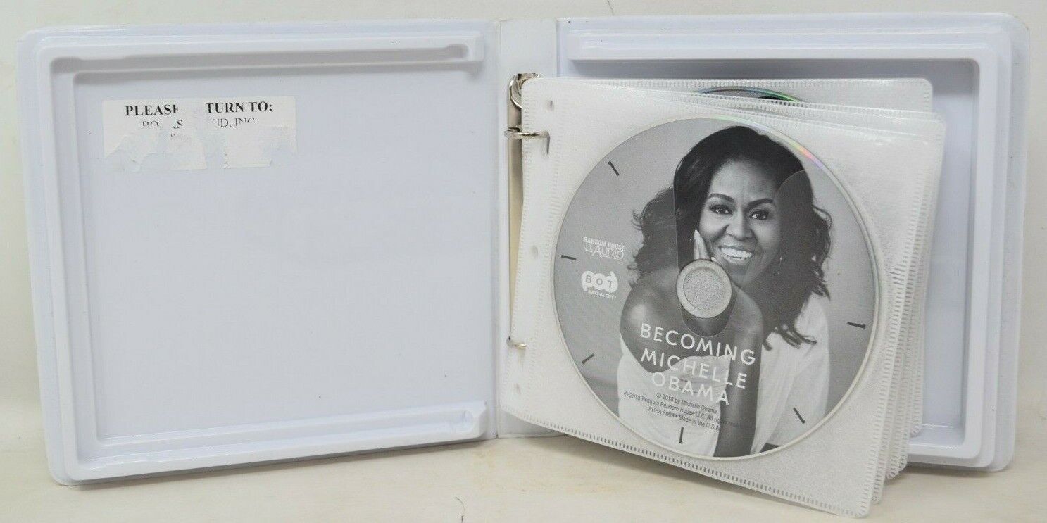 BECOMING Michelle Obama Audiobook 16 CDs 2018 Read By Michelle Obama
