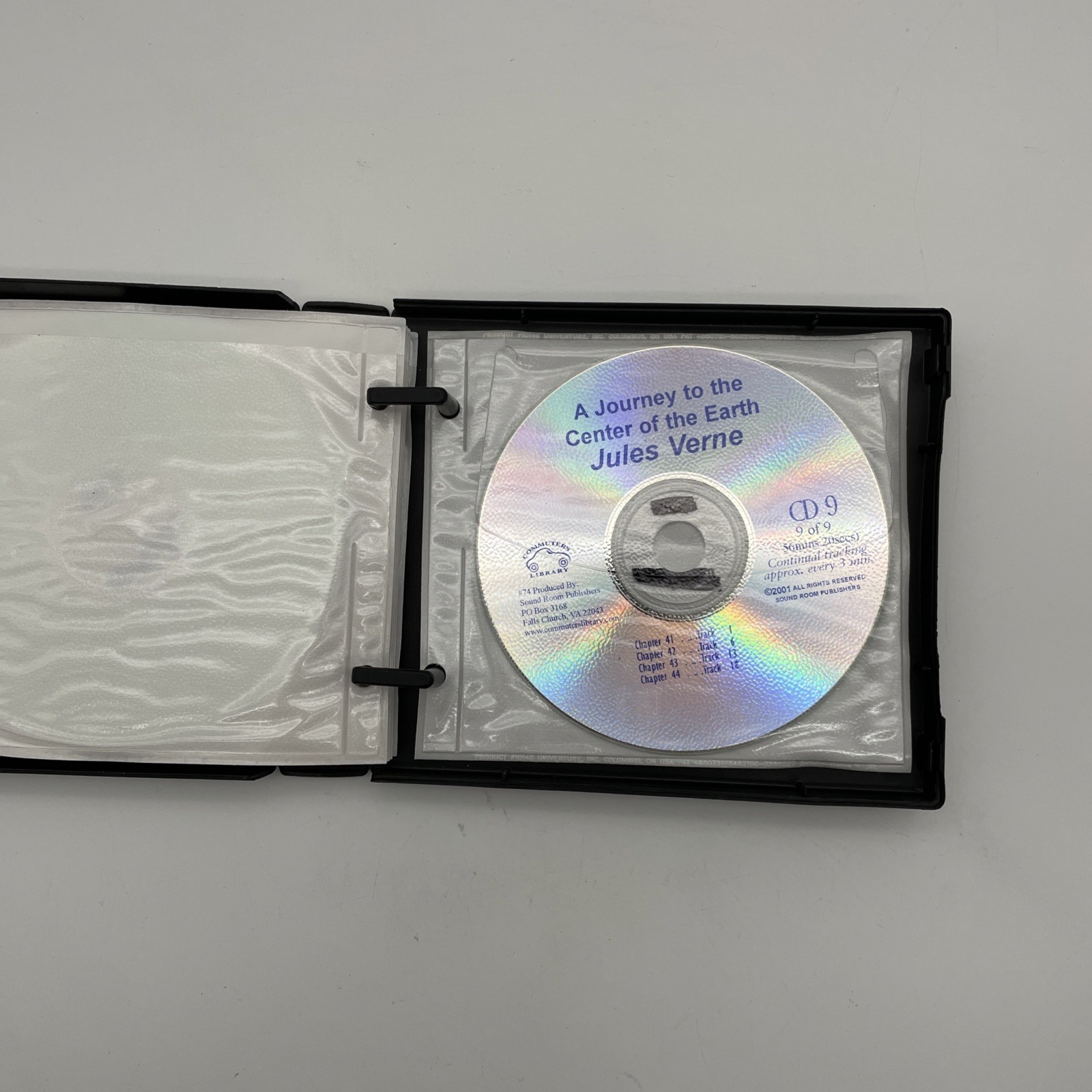 Lot of 2 Classic Science Fiction Audiobooks on CD — Jules Verne/Max Brooks ExLib
