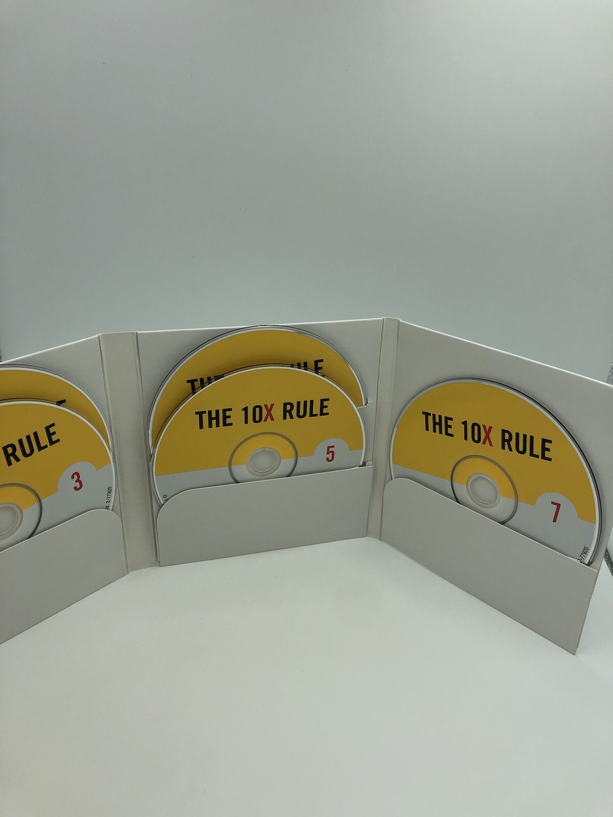 The 10X Rule: The Only Difference Between Success & Failure Grant Cardone CD Set