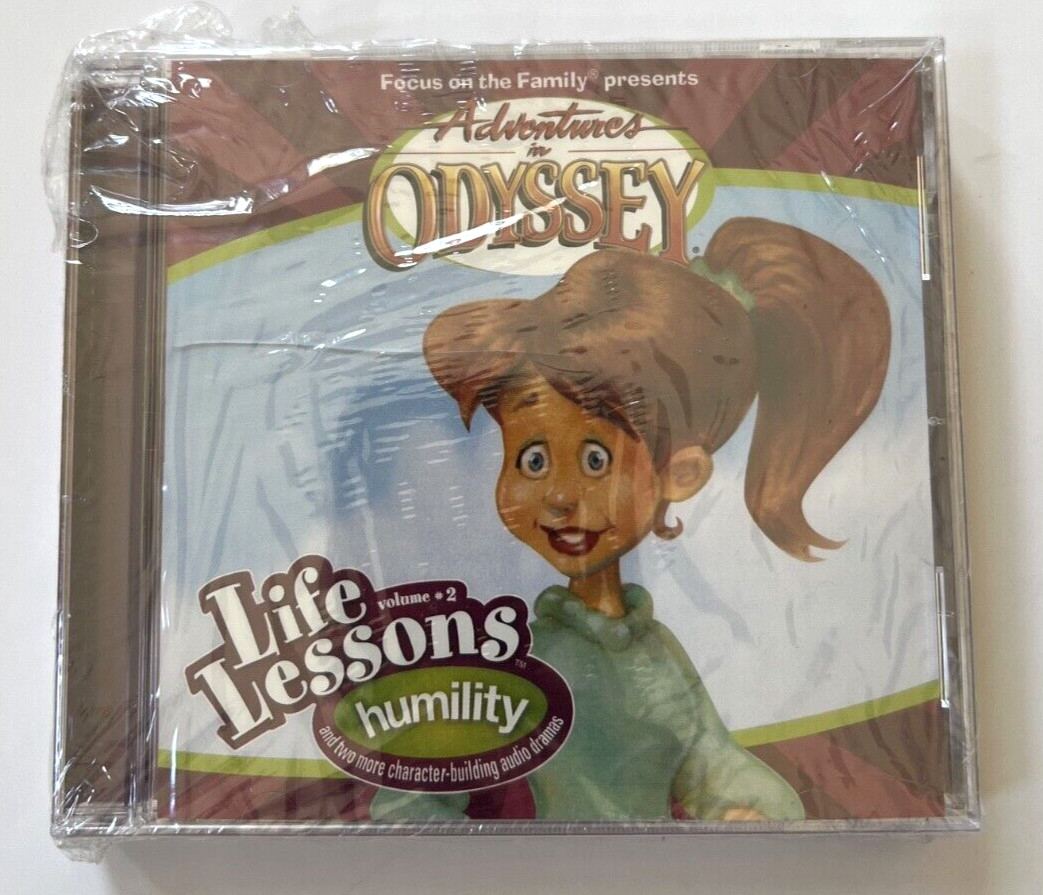 Adventures in Odyssey Life Lessons: Courage & Humility VOL 1 &2, New Sealed,