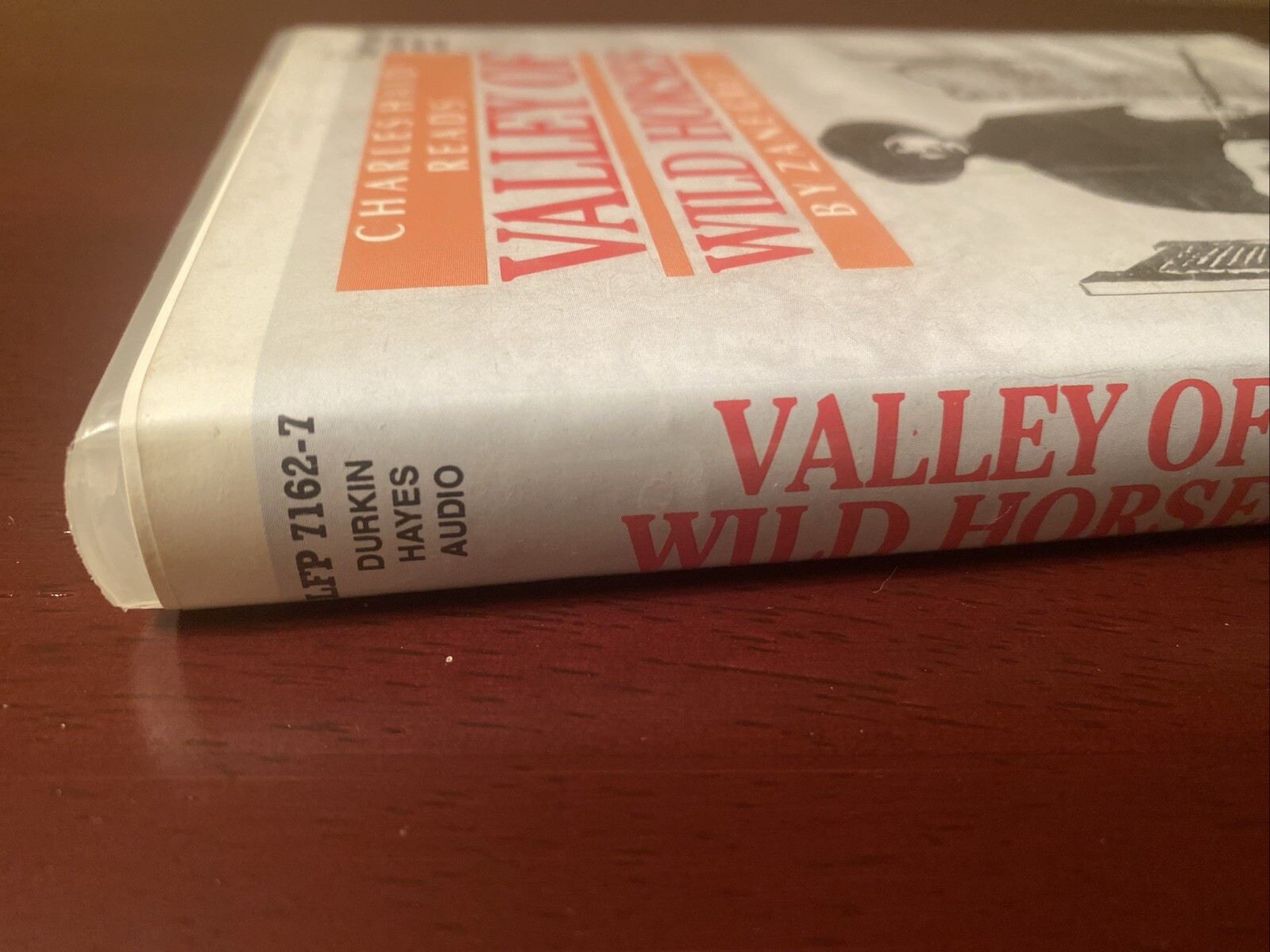Valley of Wild Horses by Zane Grey Audiobook on Cassette Charles Haid 1986