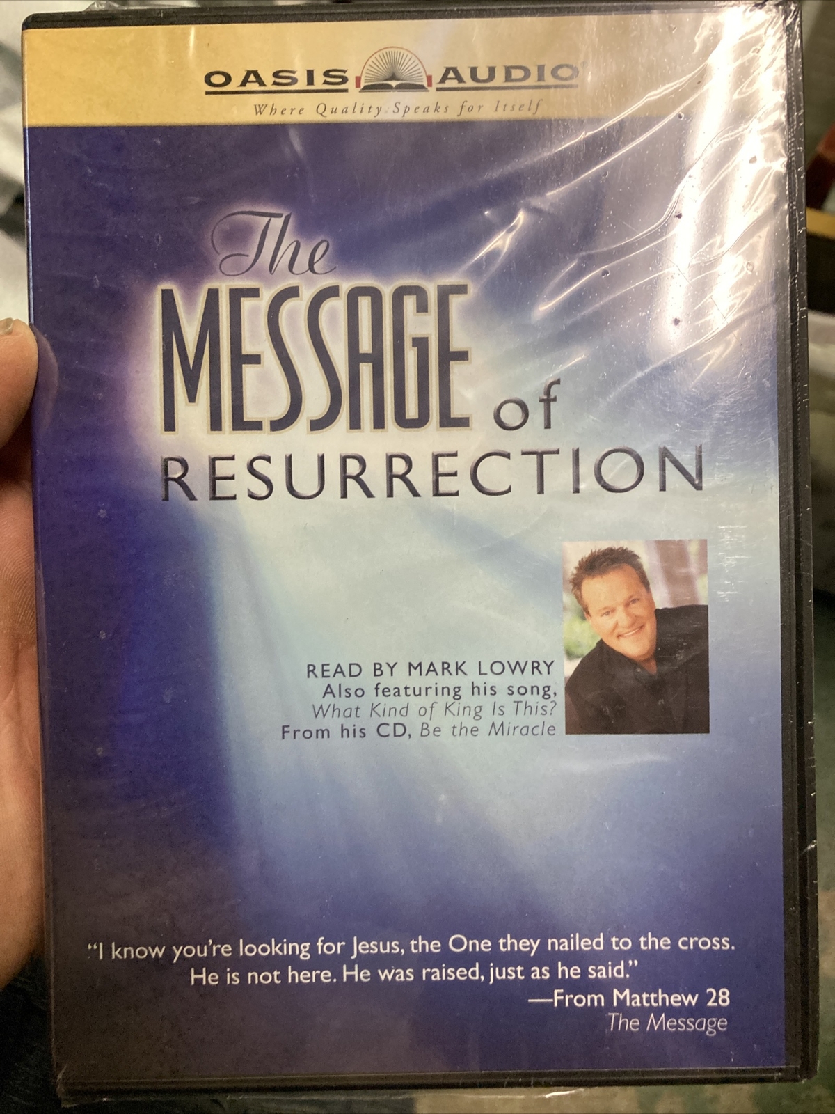 The Message of Resurrection : Christ Is Risen! by Eugene H. Peterson (2008,…