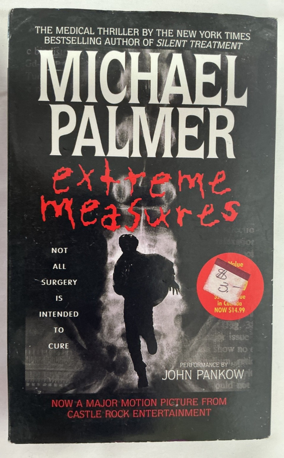 5 Michael Palmer Audio Books On Cassette Tape Extreme Measures, Silent Treatment