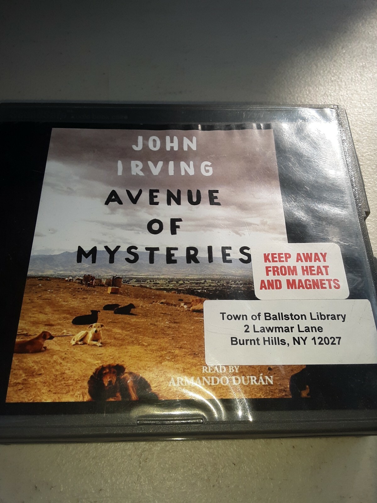 Shelf175F Audiobook~ AVENUE OF MYSTERIES, JOHN IRVING