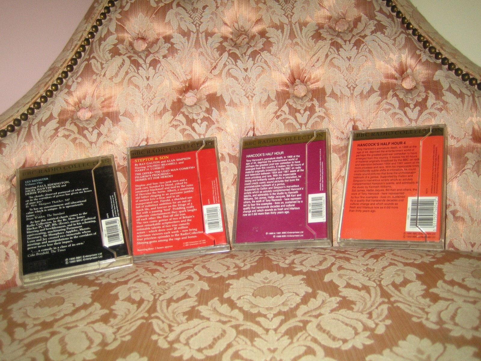 Bundle of Dble Cassettes Comedy Shows inc Hancock’s Half Hour; Yes Minister ++