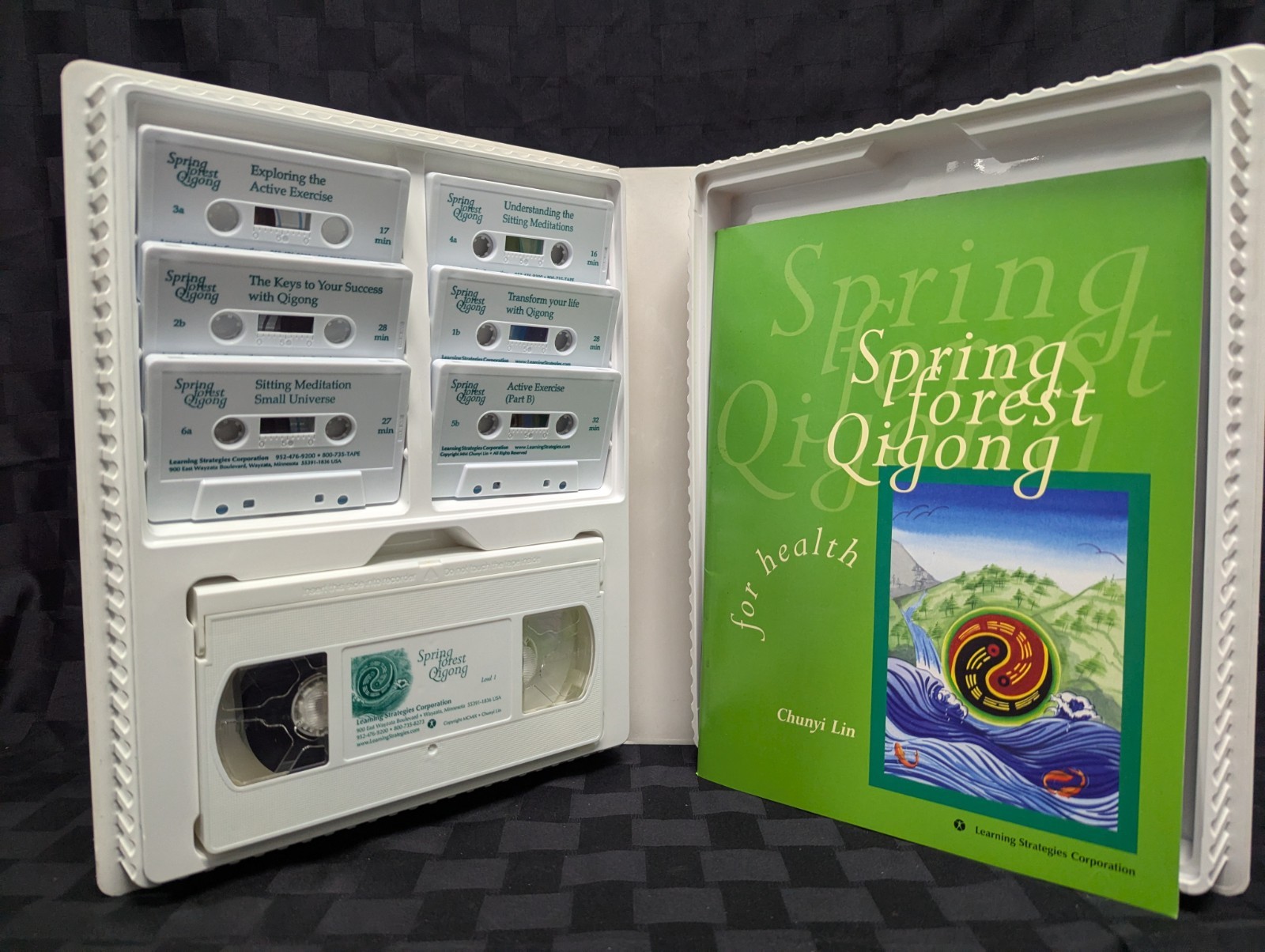 VTG Spring Forest Qigong for Health Level 1 Chunyi Lin VHS Tapes Cassette