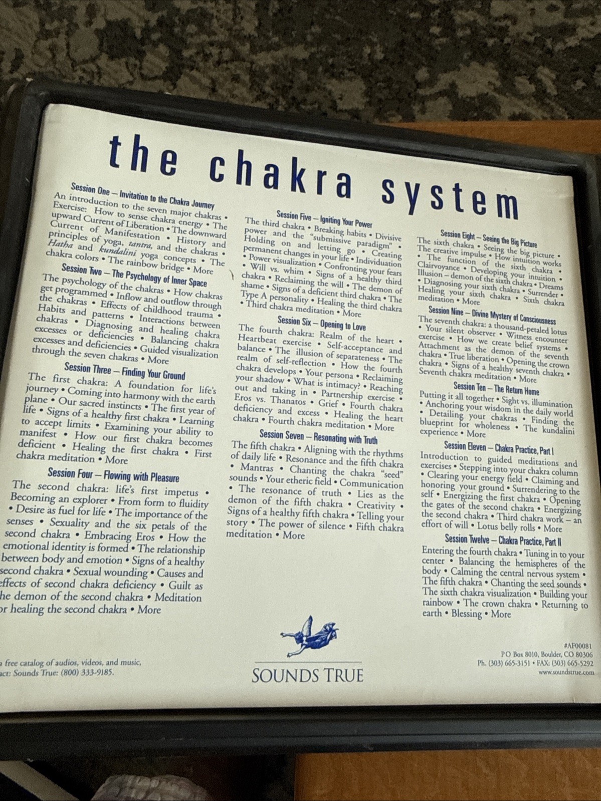 Chakra System : A Complete Course in Self-Diagnosis and Healing by Anodea Judith